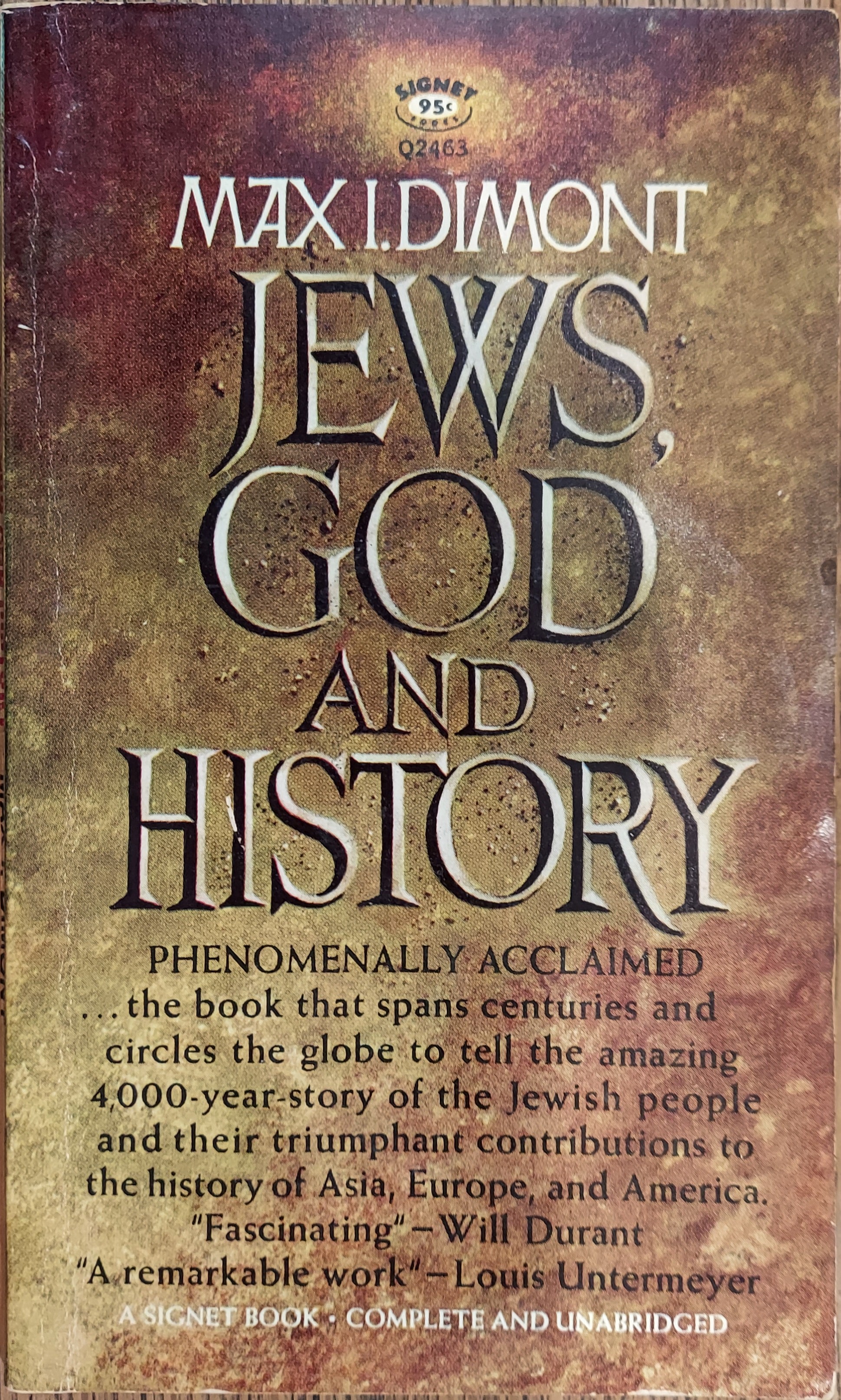 Jews, God and History