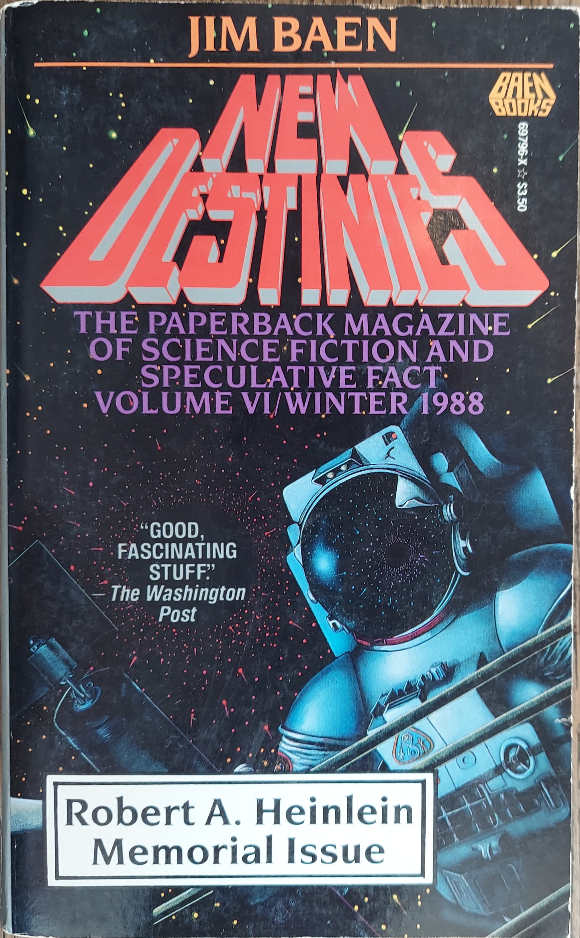 New Destinies, Volume VI; Winter 1988