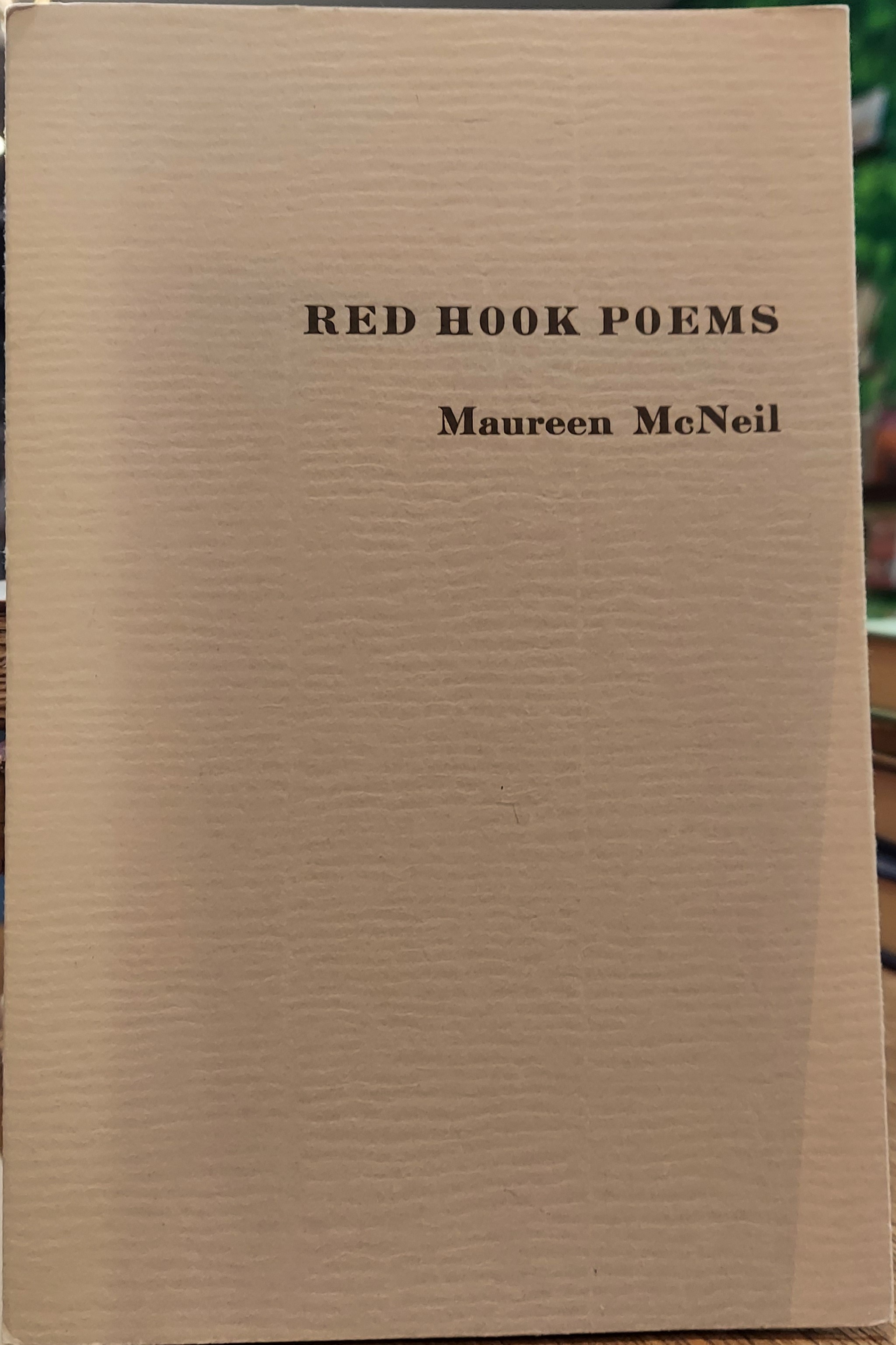 Red Hook Poems
