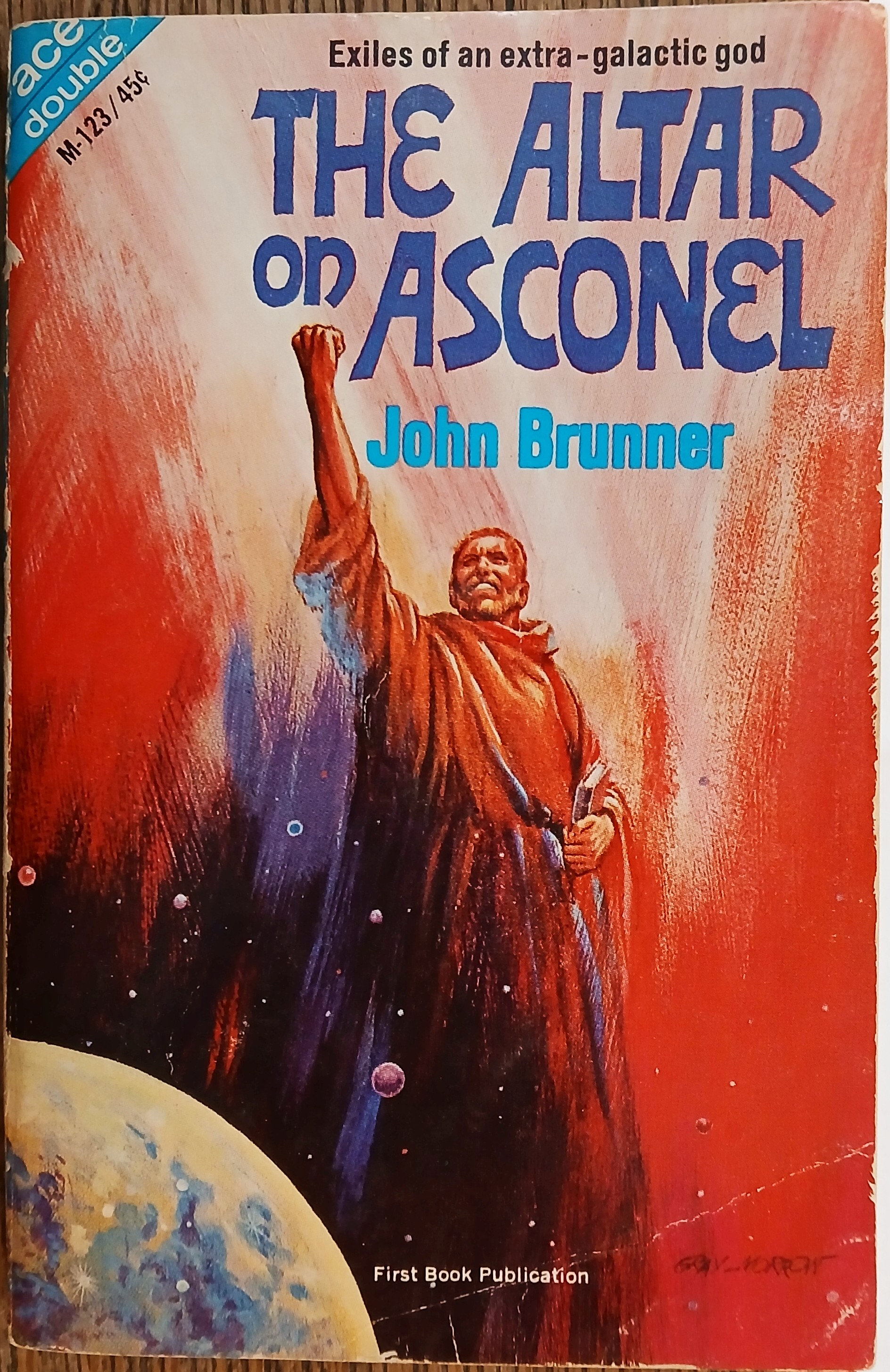Android Avenger/ The Altar on Asconel (Ace Double, M-123)