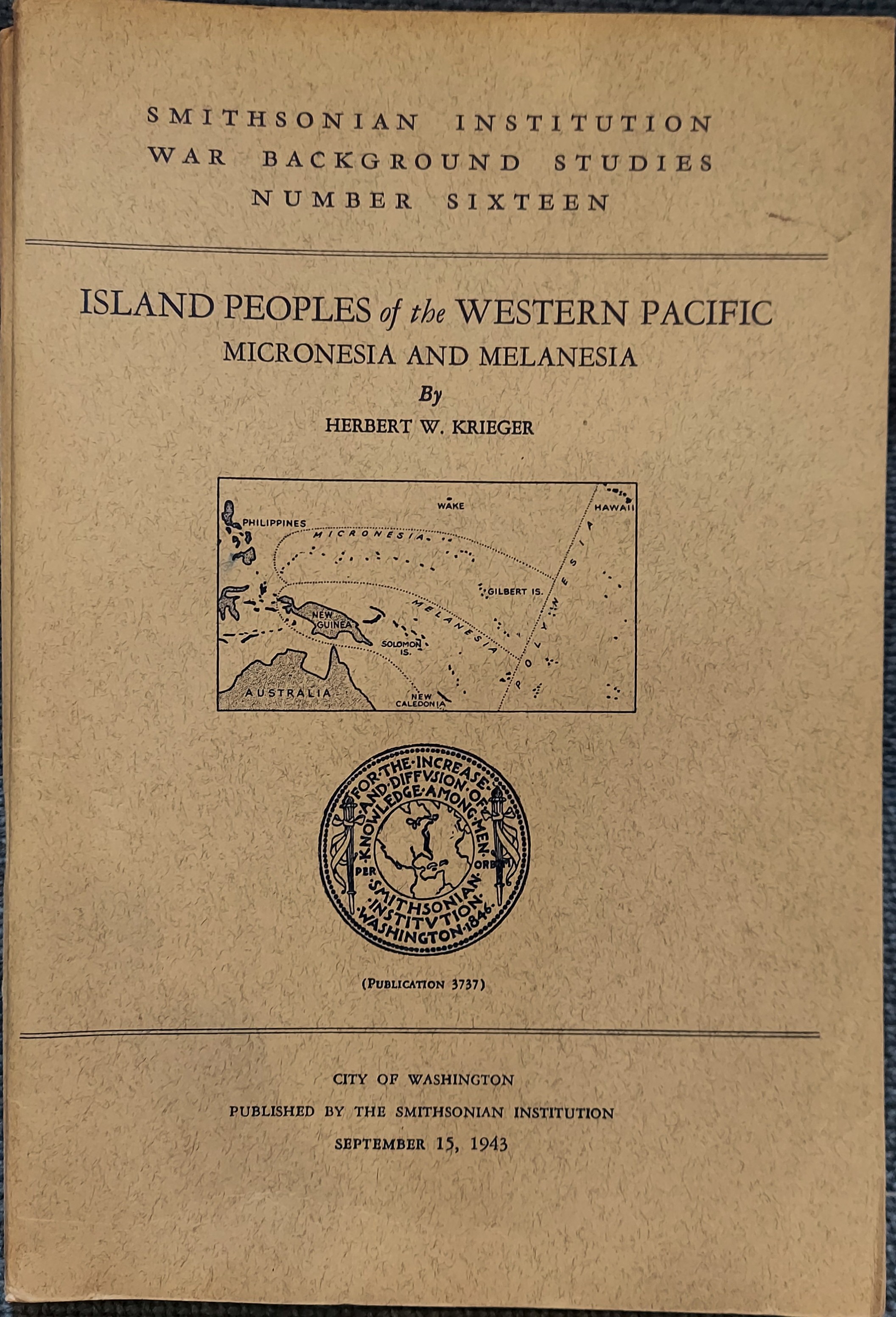 Island Peoples of the Western Pacific, Micronesia and Melanis