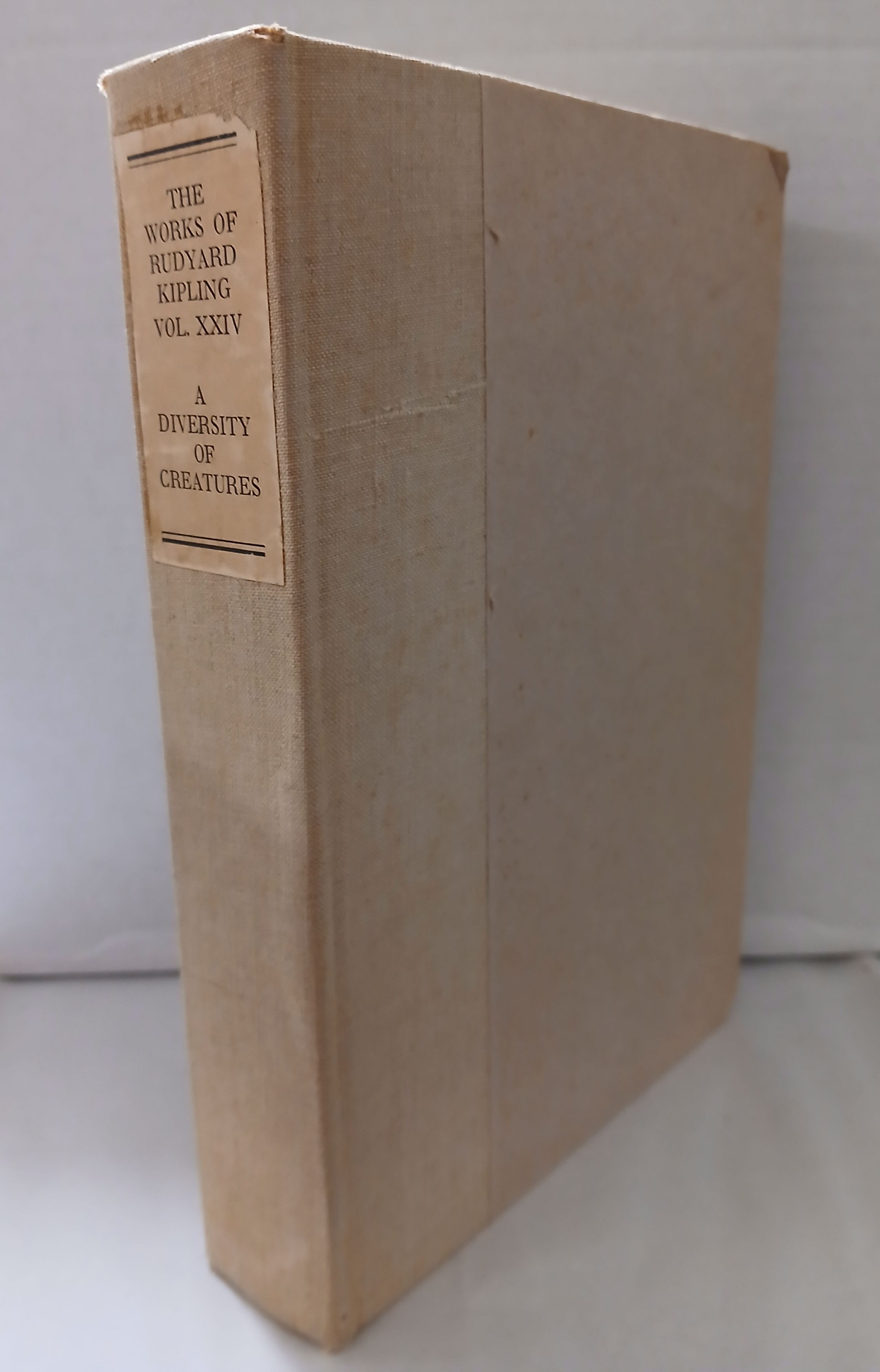 A Diversity of Creatures (Works of Rudyard Kipling, Vol XXIV)