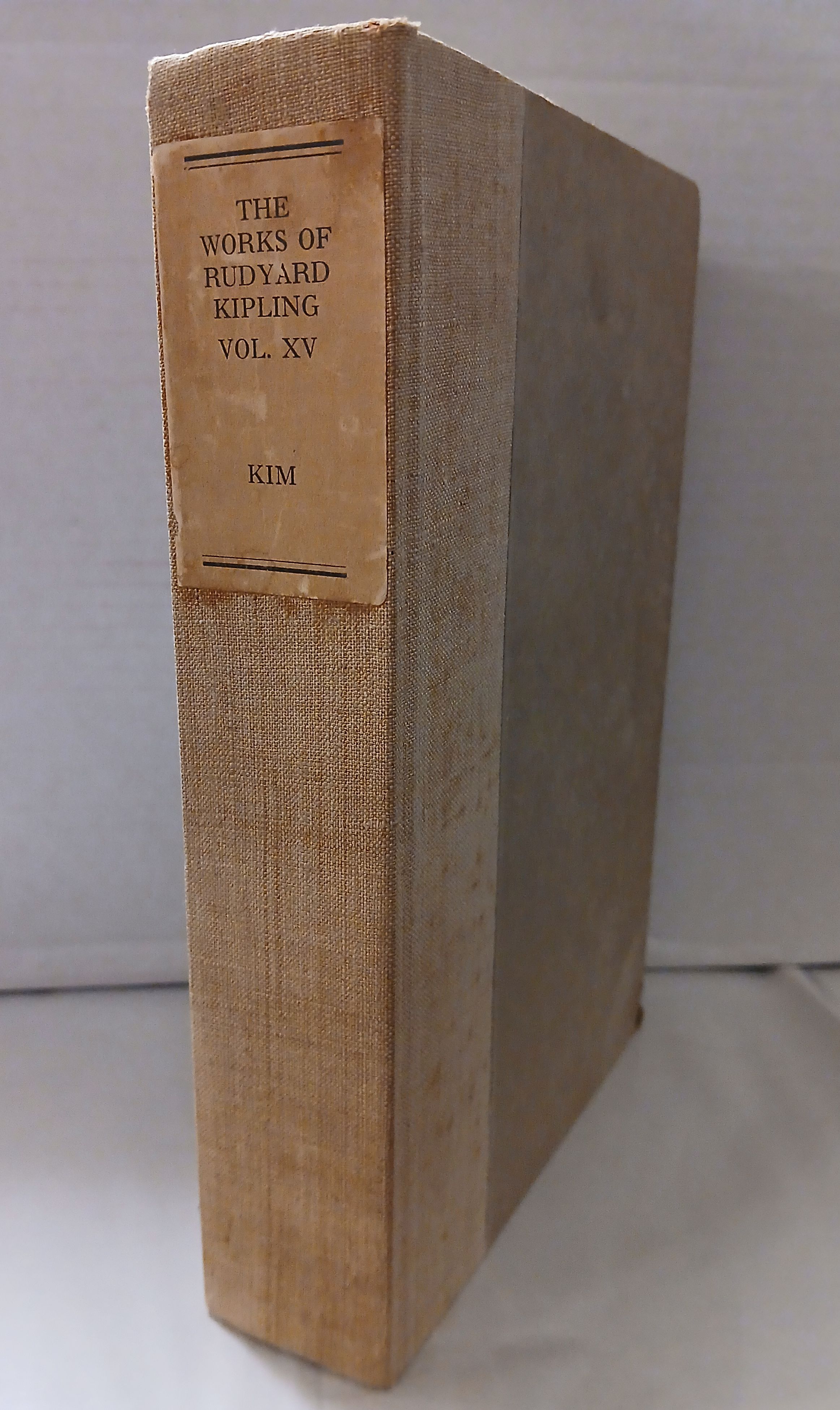 Kim (Works of Rudyard Kipling, Vol XV)