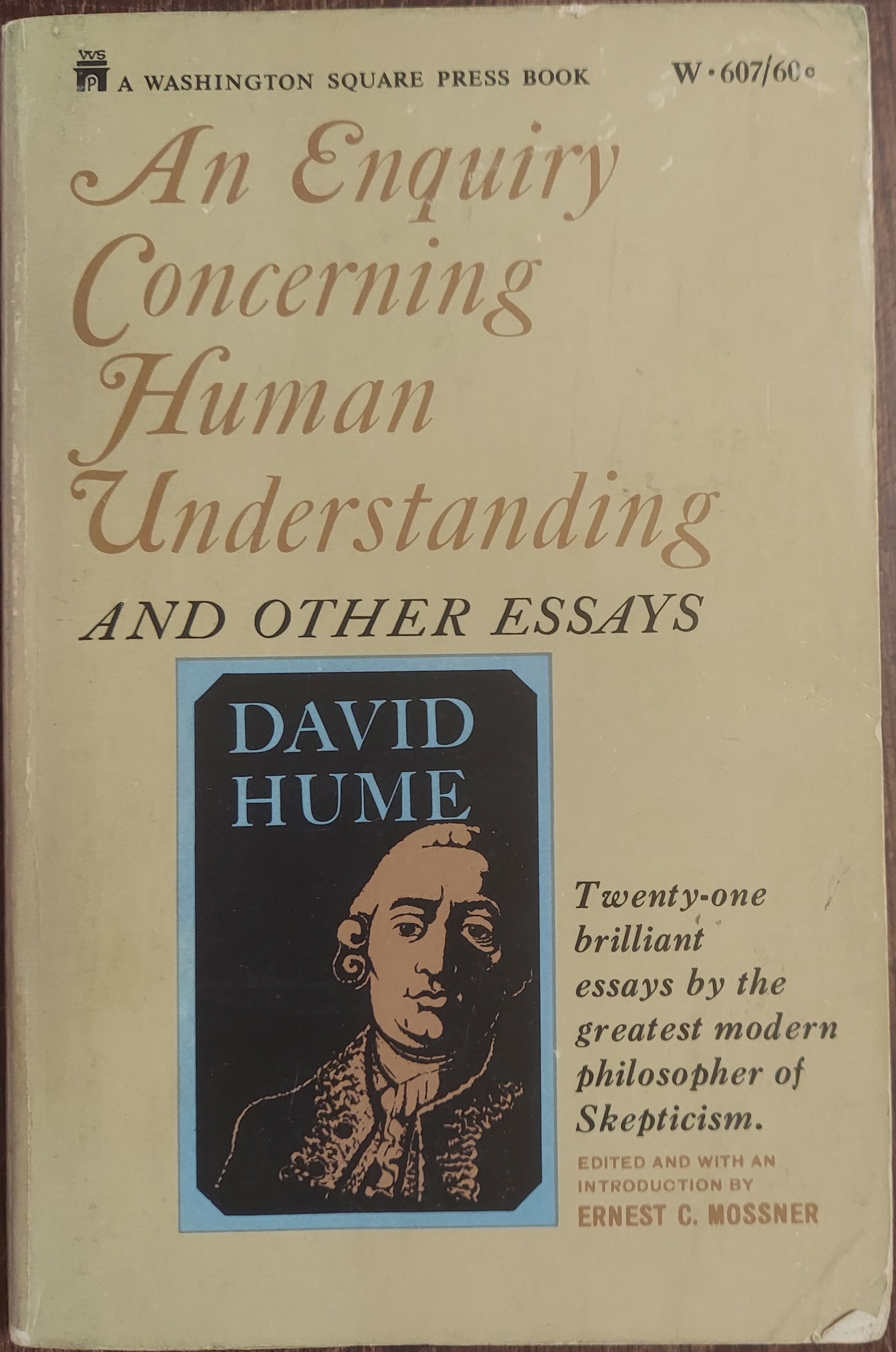 An Enquiry Concerning Human Understanding and Other Essays