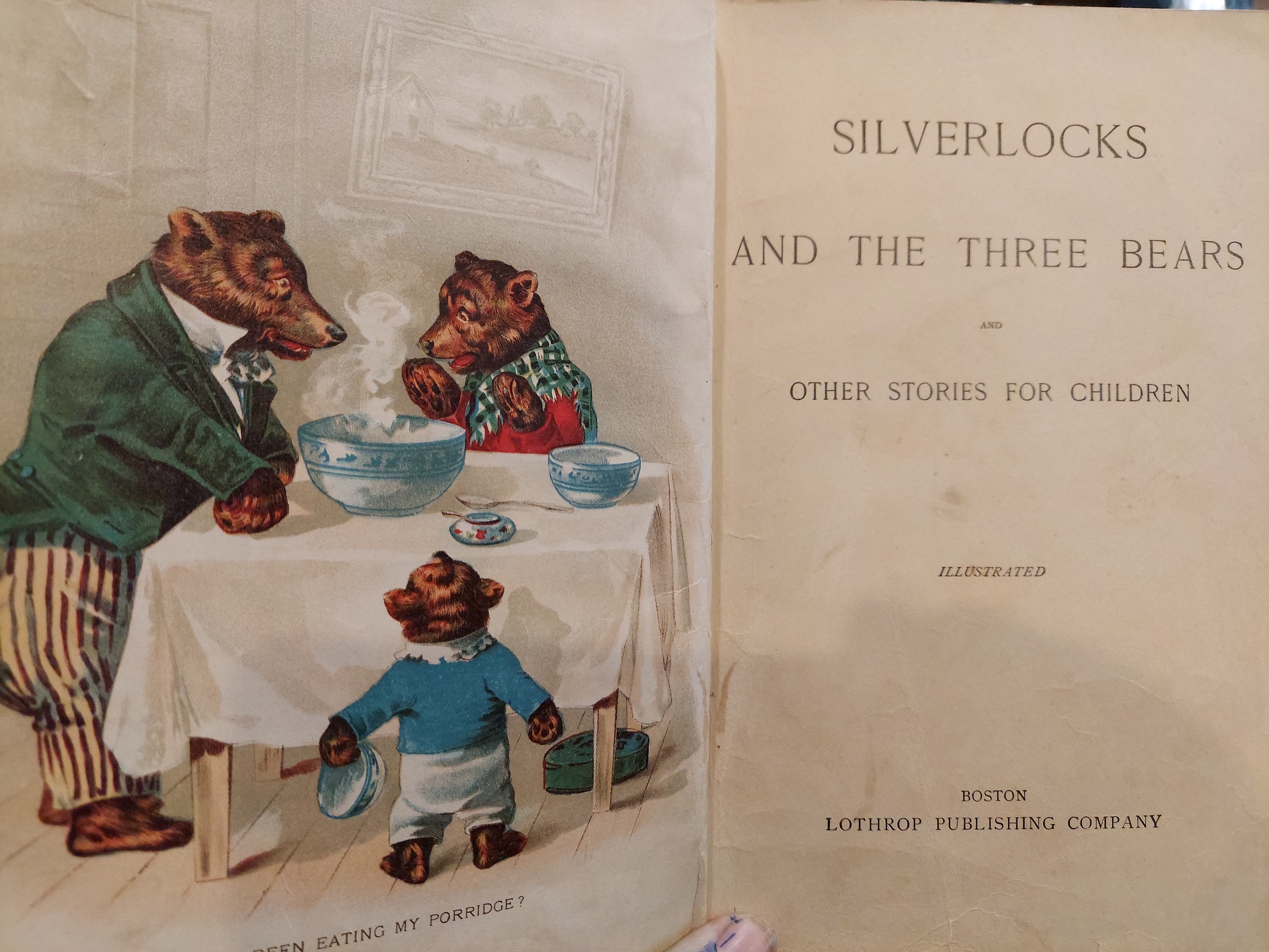 Silverlocks and the Three Bears and Other Stories for Children