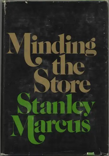 Minding the Store - Signed, First Edition