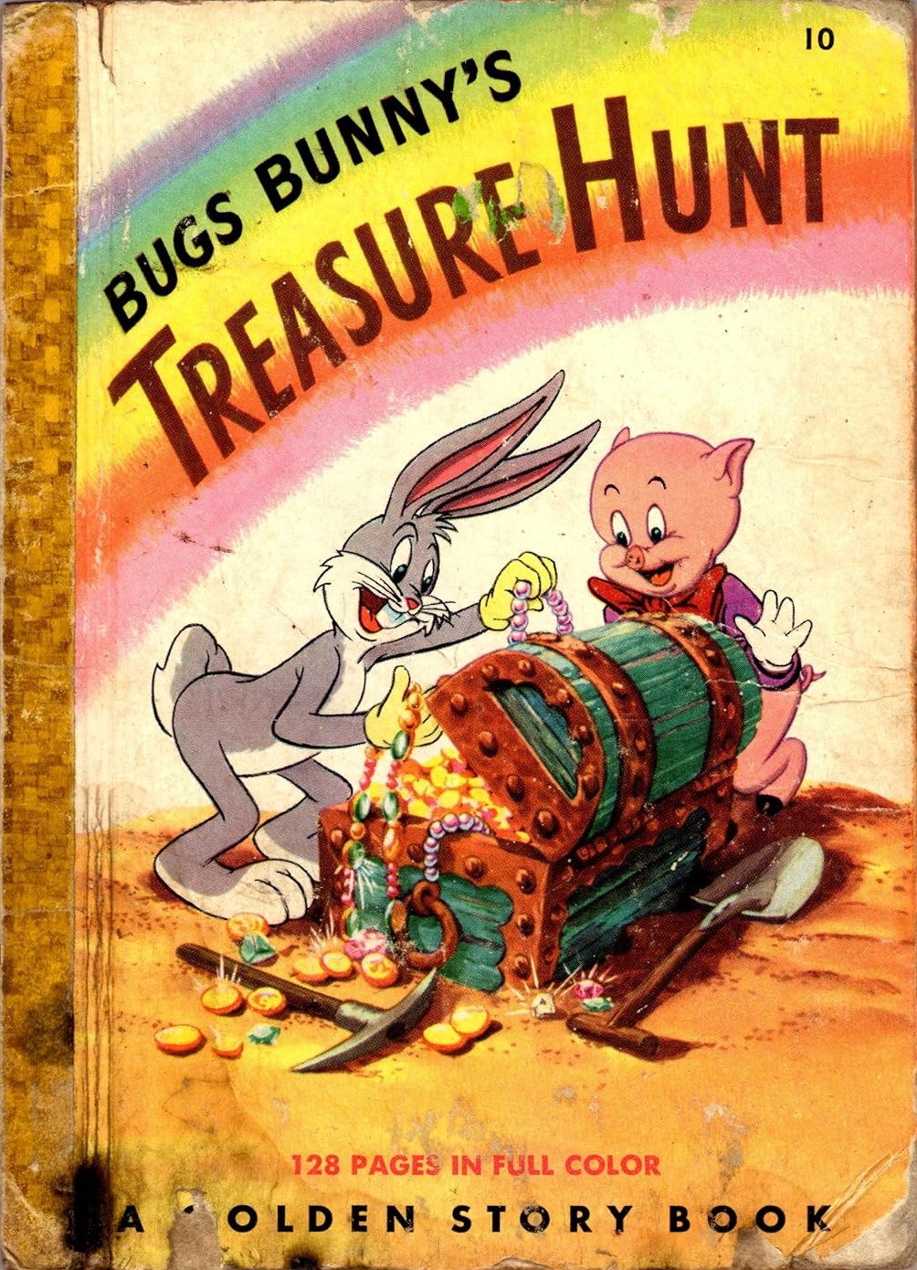 Bugs Bunny's Treasure Hunt (A Golden Story Book #10)