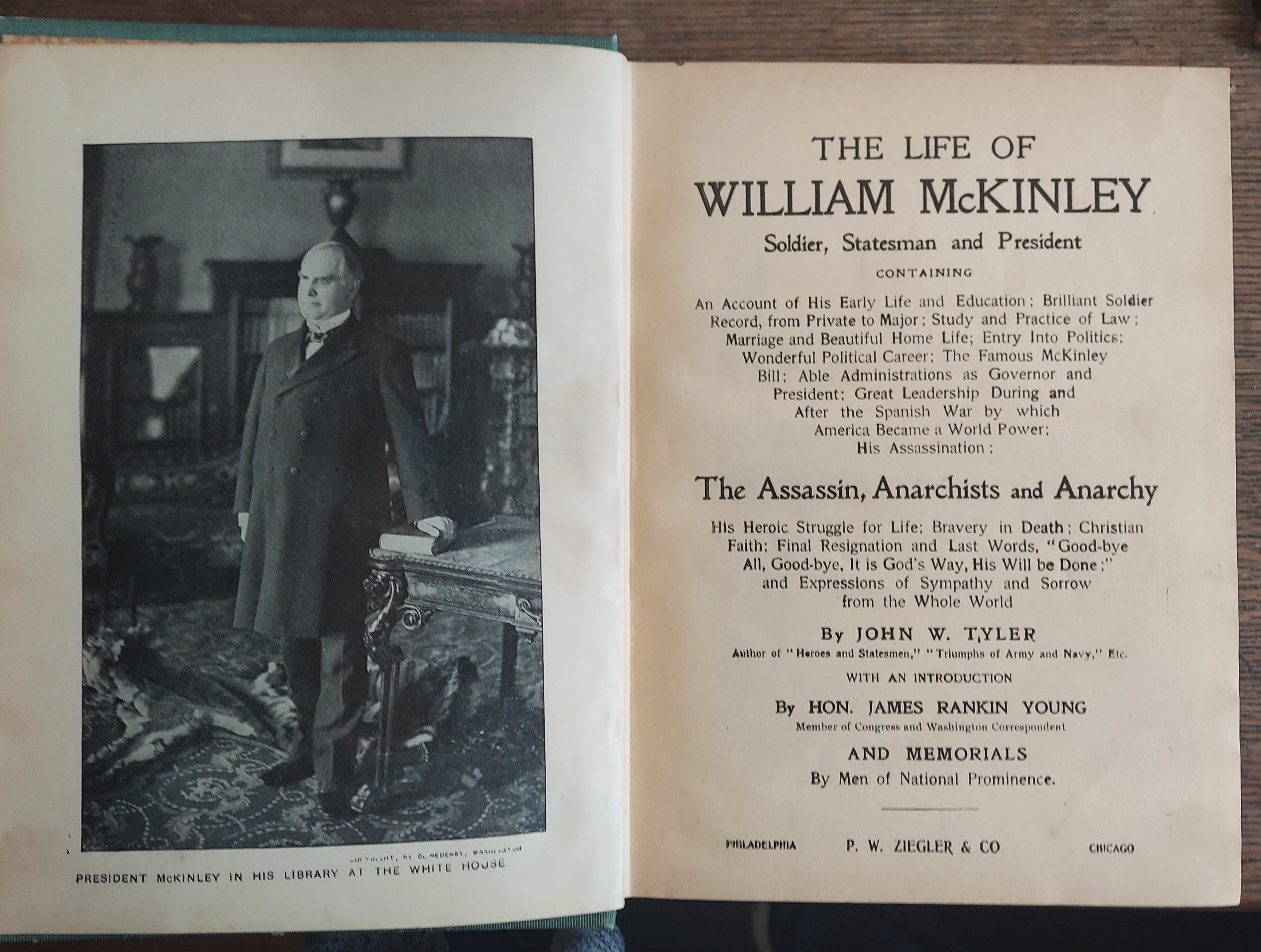 The Life of William McKinley : Soldier, Statesman, and President