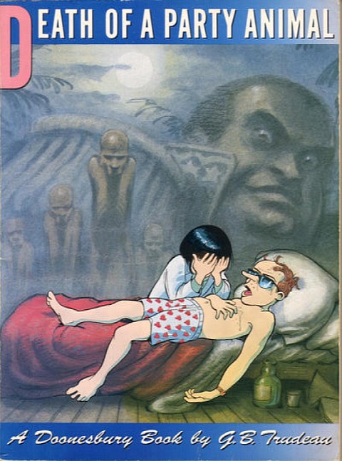 Death of a Party Animal (A Doonesbury Book)