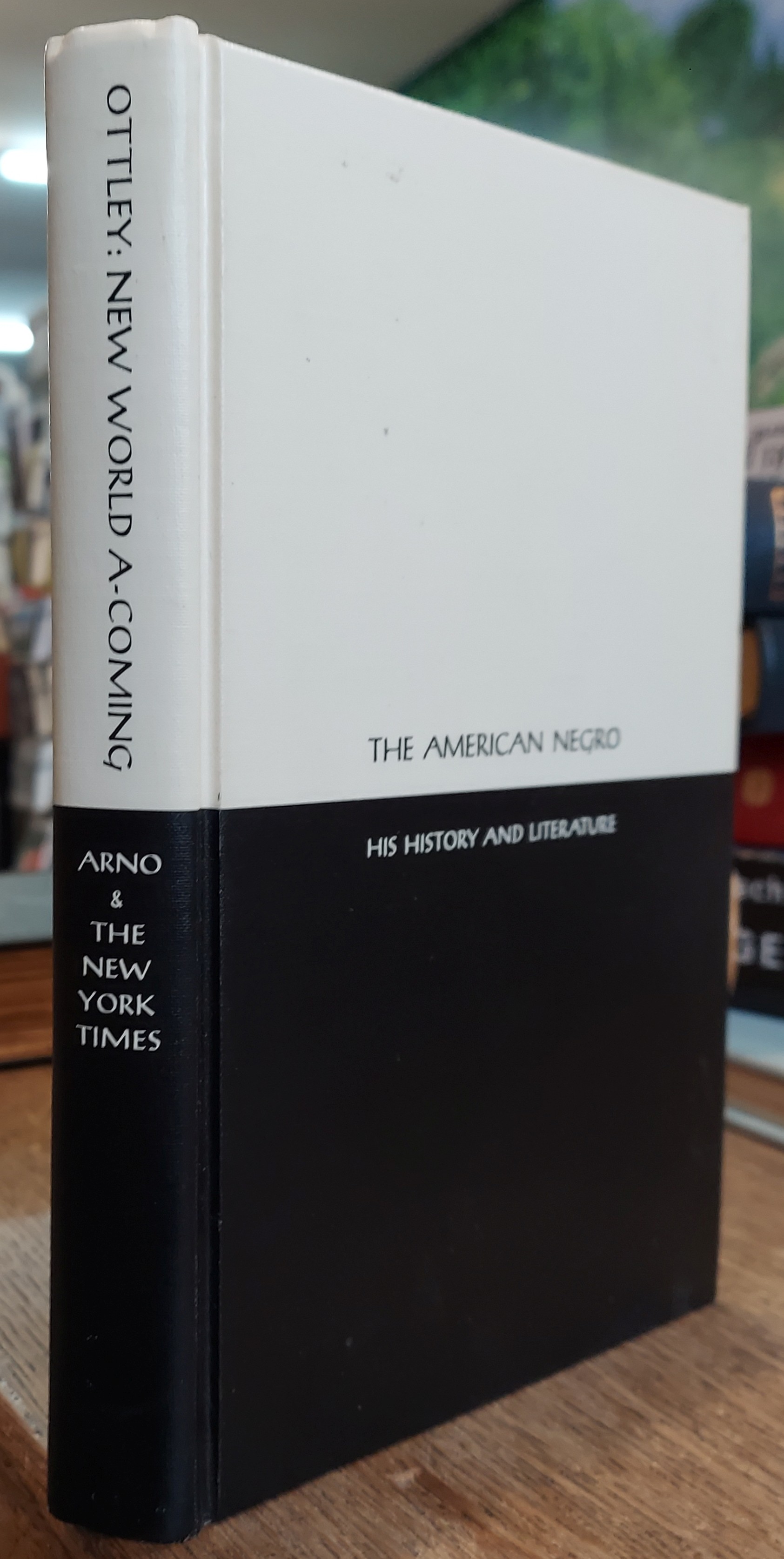 New World A-Coming (The American Negro His History and Literature)
