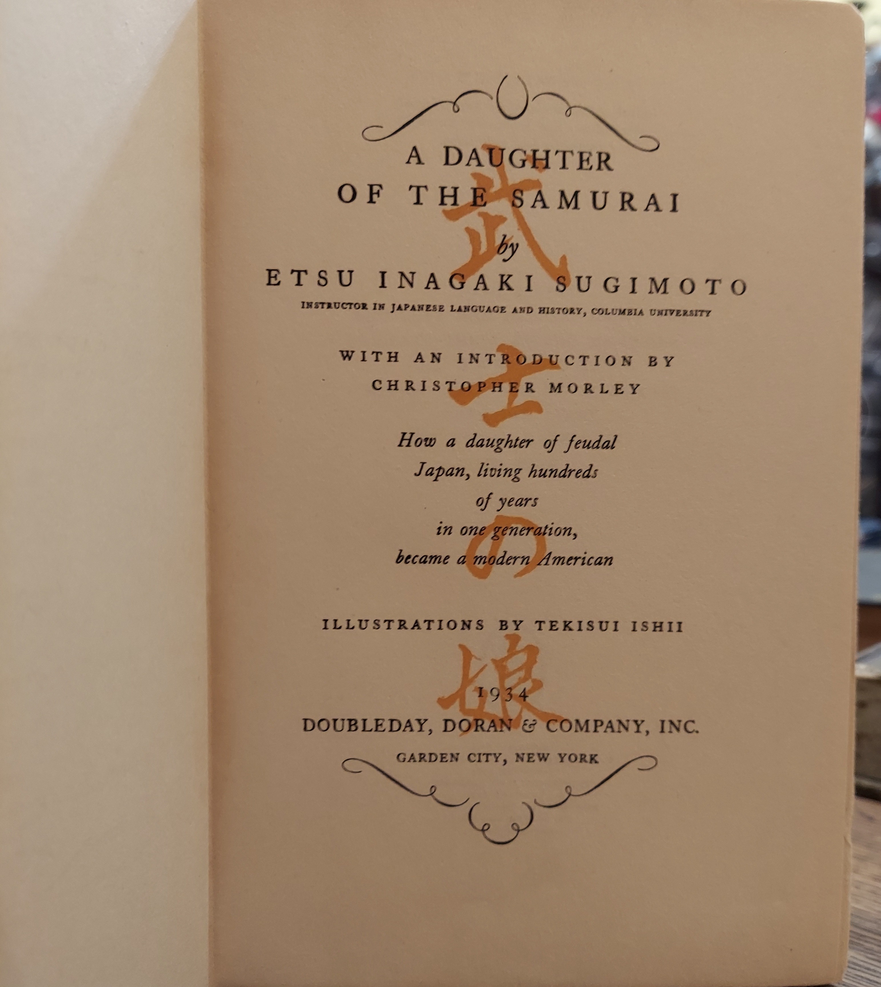 A Daughter of the Samurai