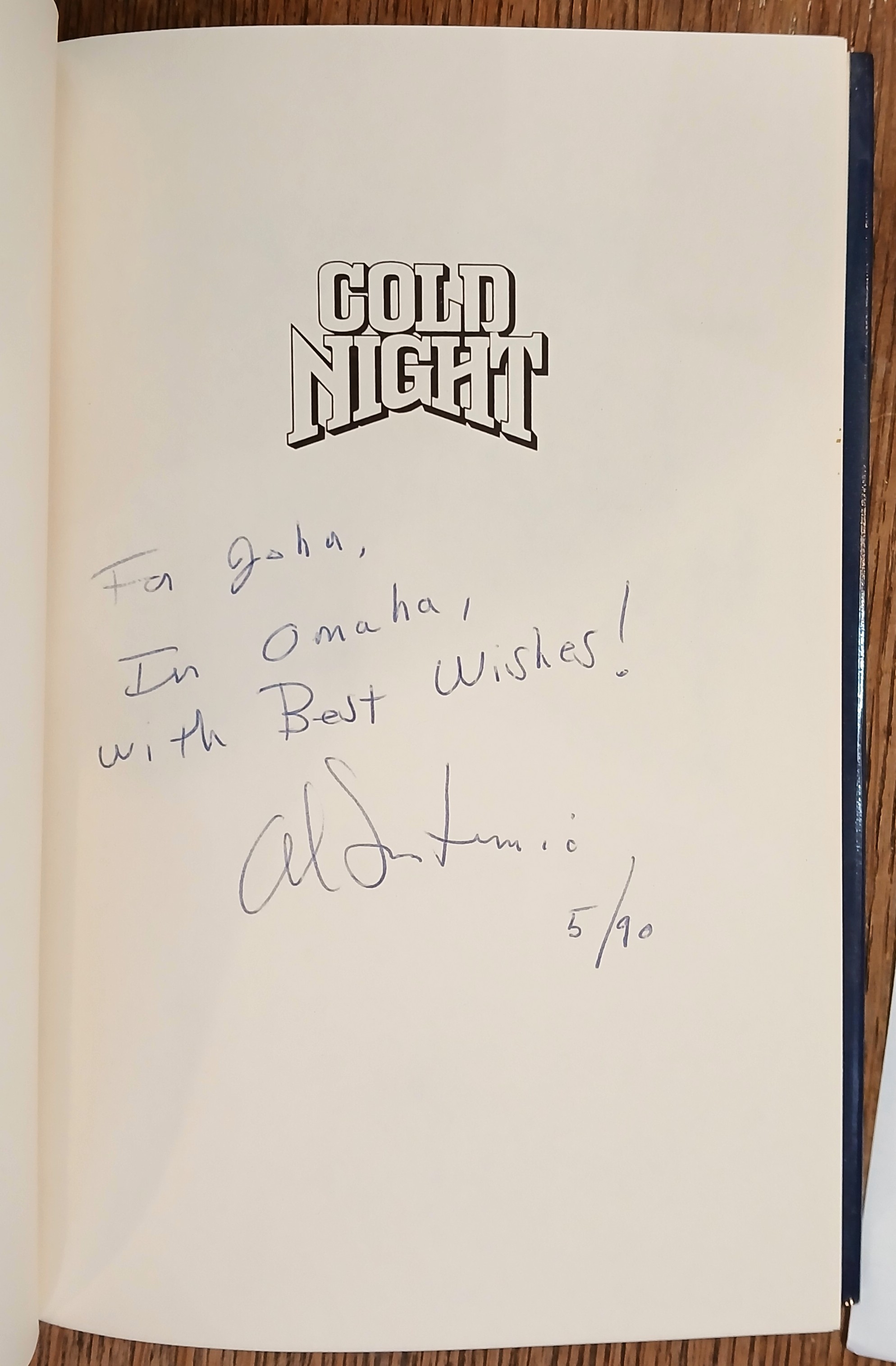 Cold Night (A Jack Paine Mystery)