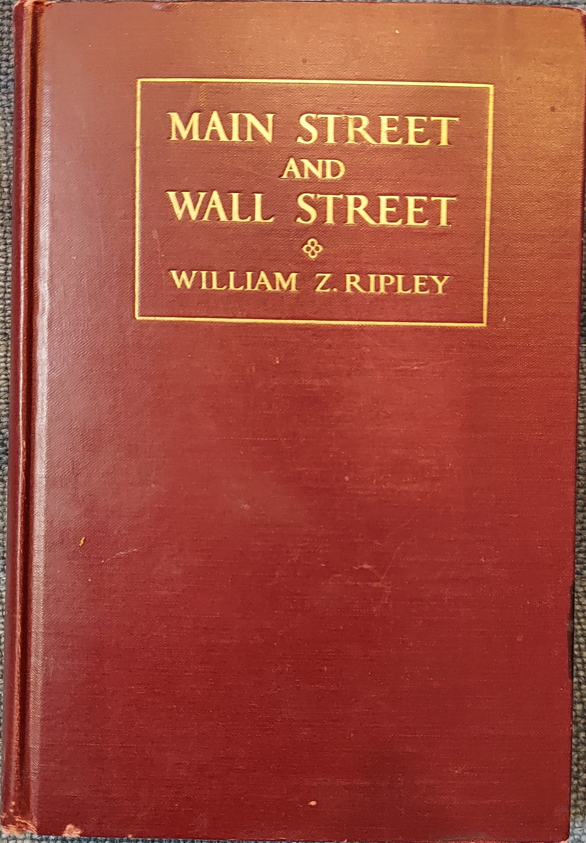 Main Street and Wall Street