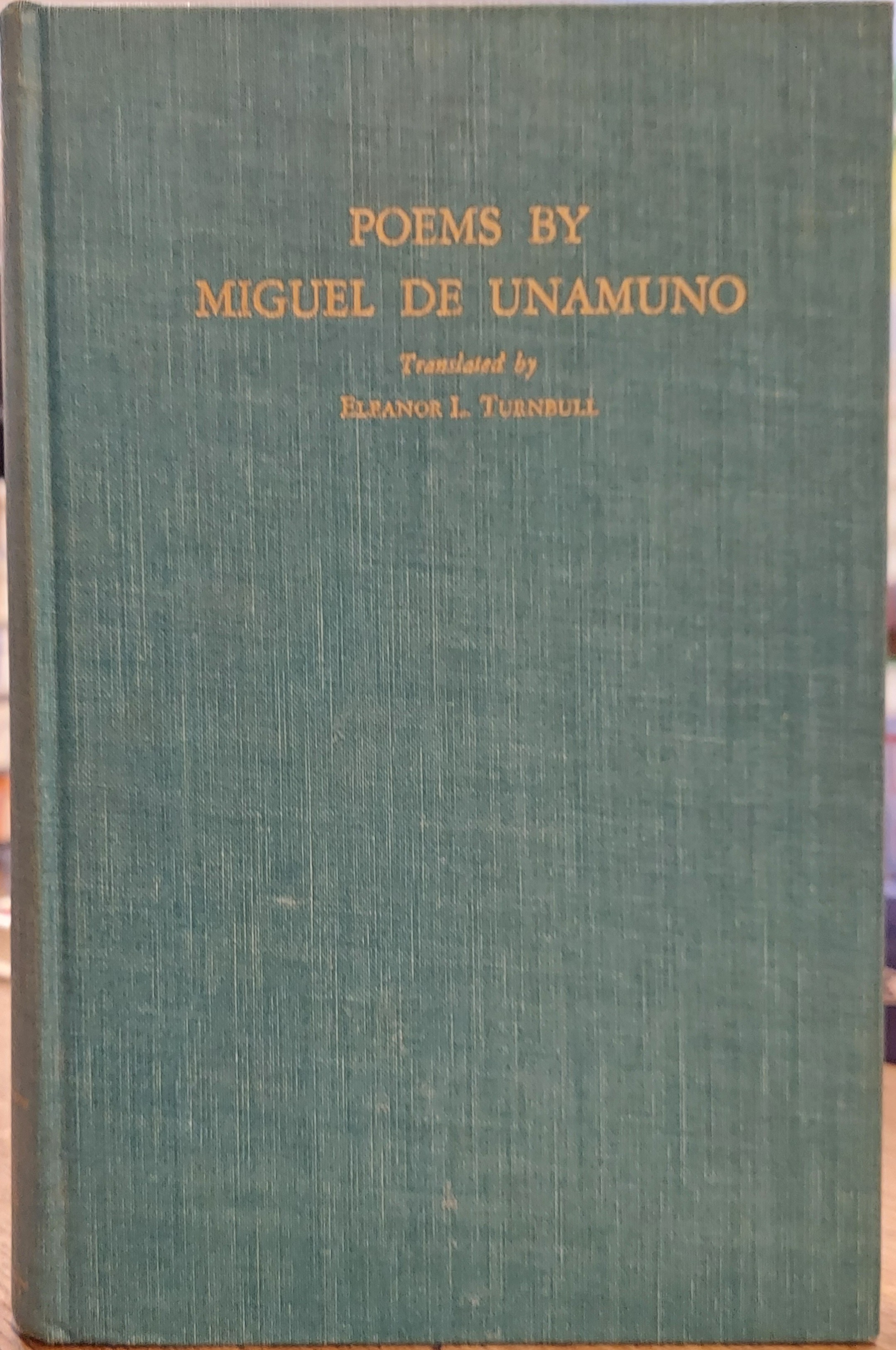 Poems by Miguel de Unamuno