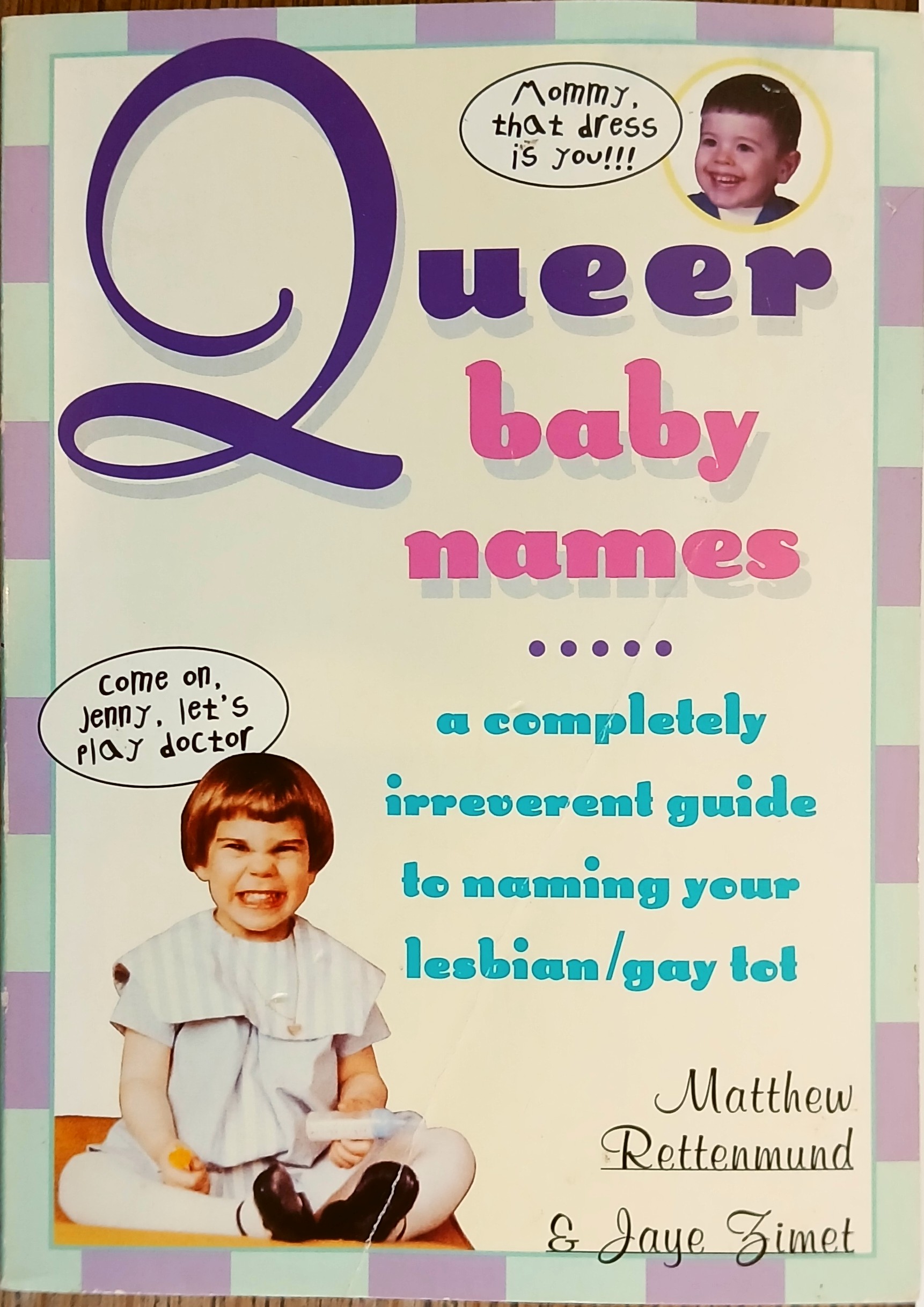 Queer Baby Names: A Completely Irreverent Guide to Naming Your Lesbian/Gay Tot