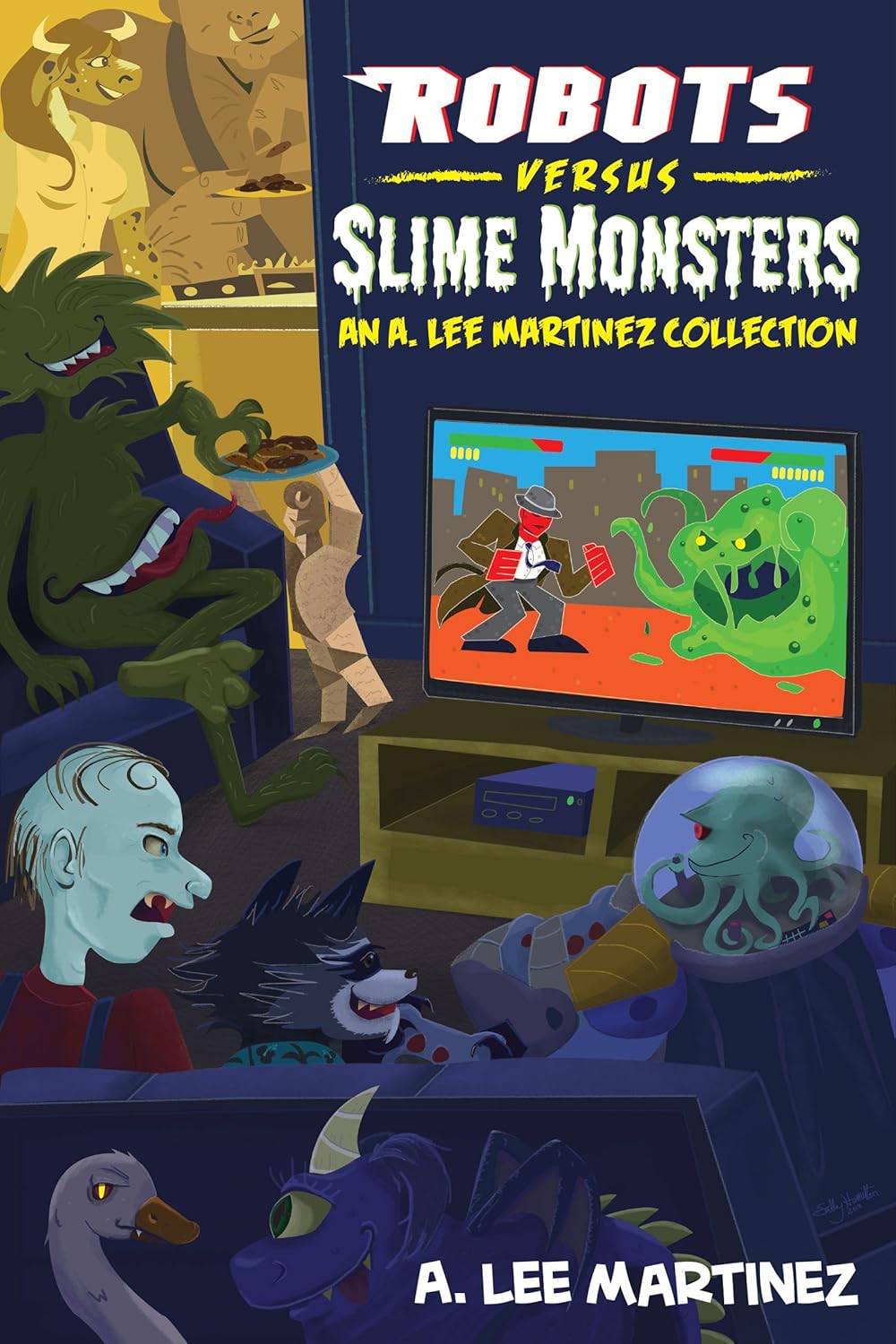 Robots Versus Slime Monsters