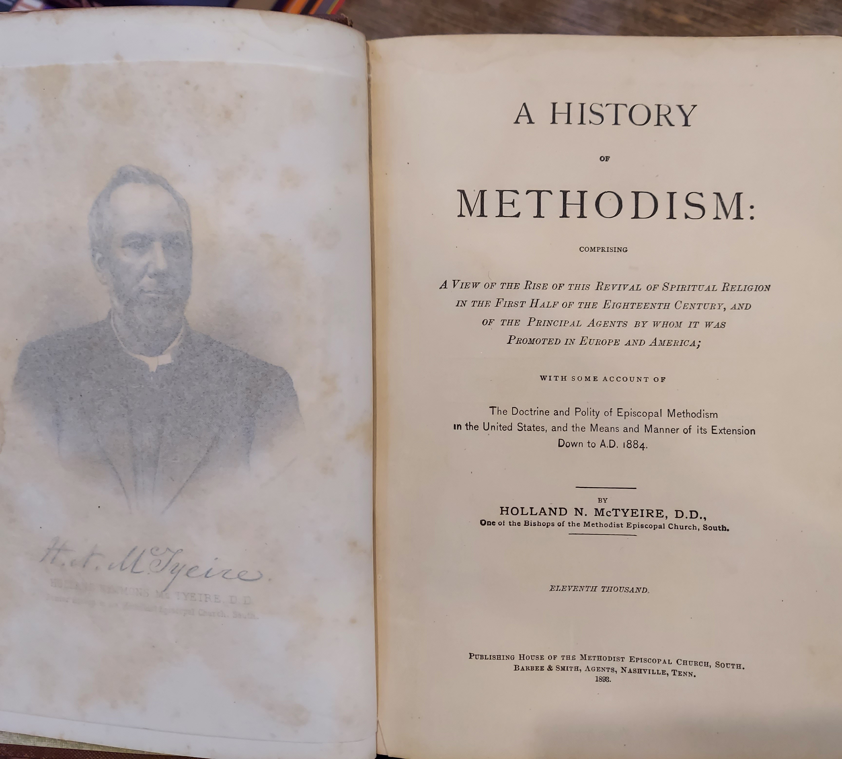 A History of Methodism, Comprising a View of the Rise of This Revival of Spiritual Religion in the First Half of the Eighteenth century, and of the Principal Agents By Whom it Was Promoted in Europe and America