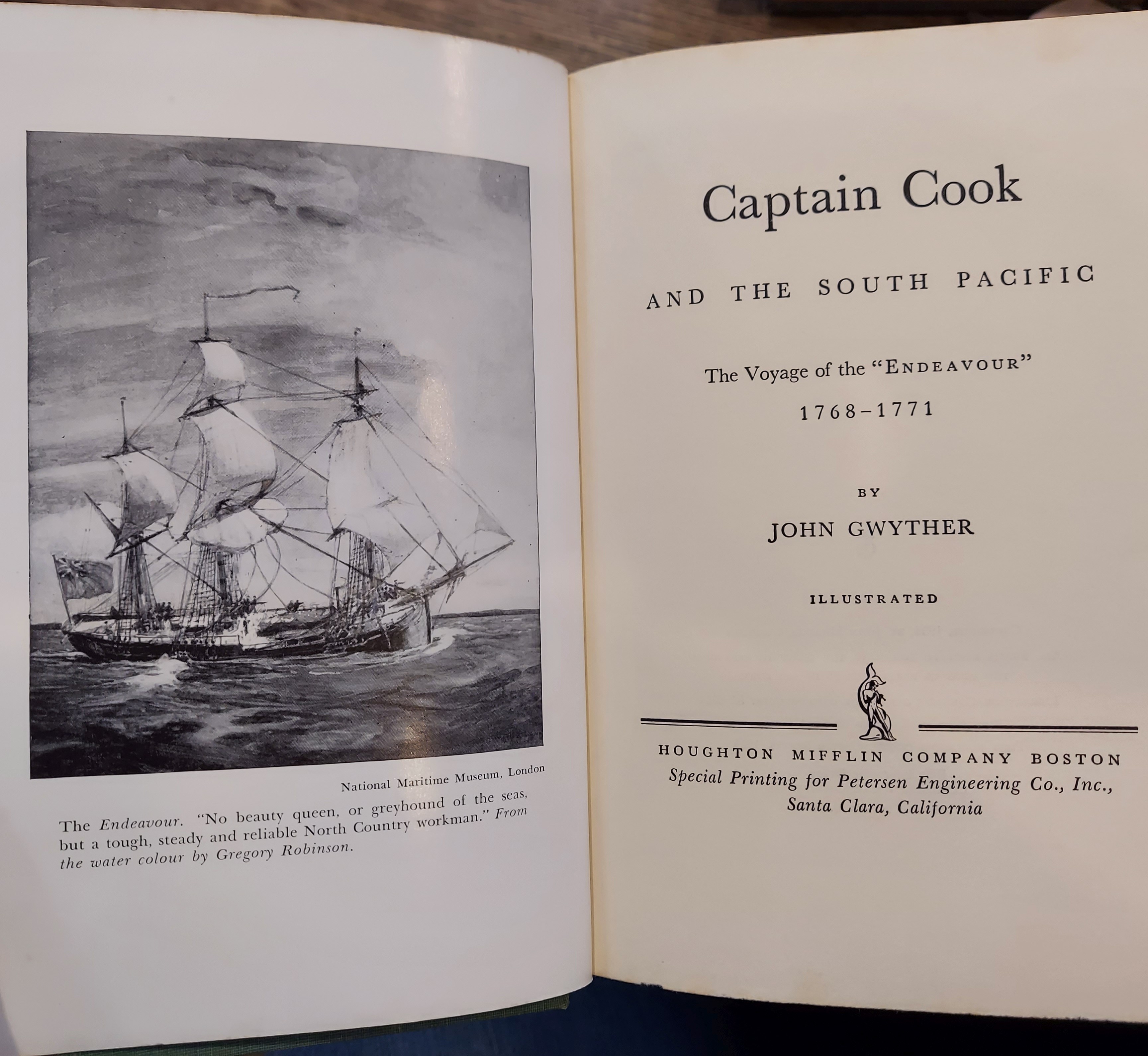 Captain Cook and the South Pacific: The Voyage of the Endeavour 1768-1771