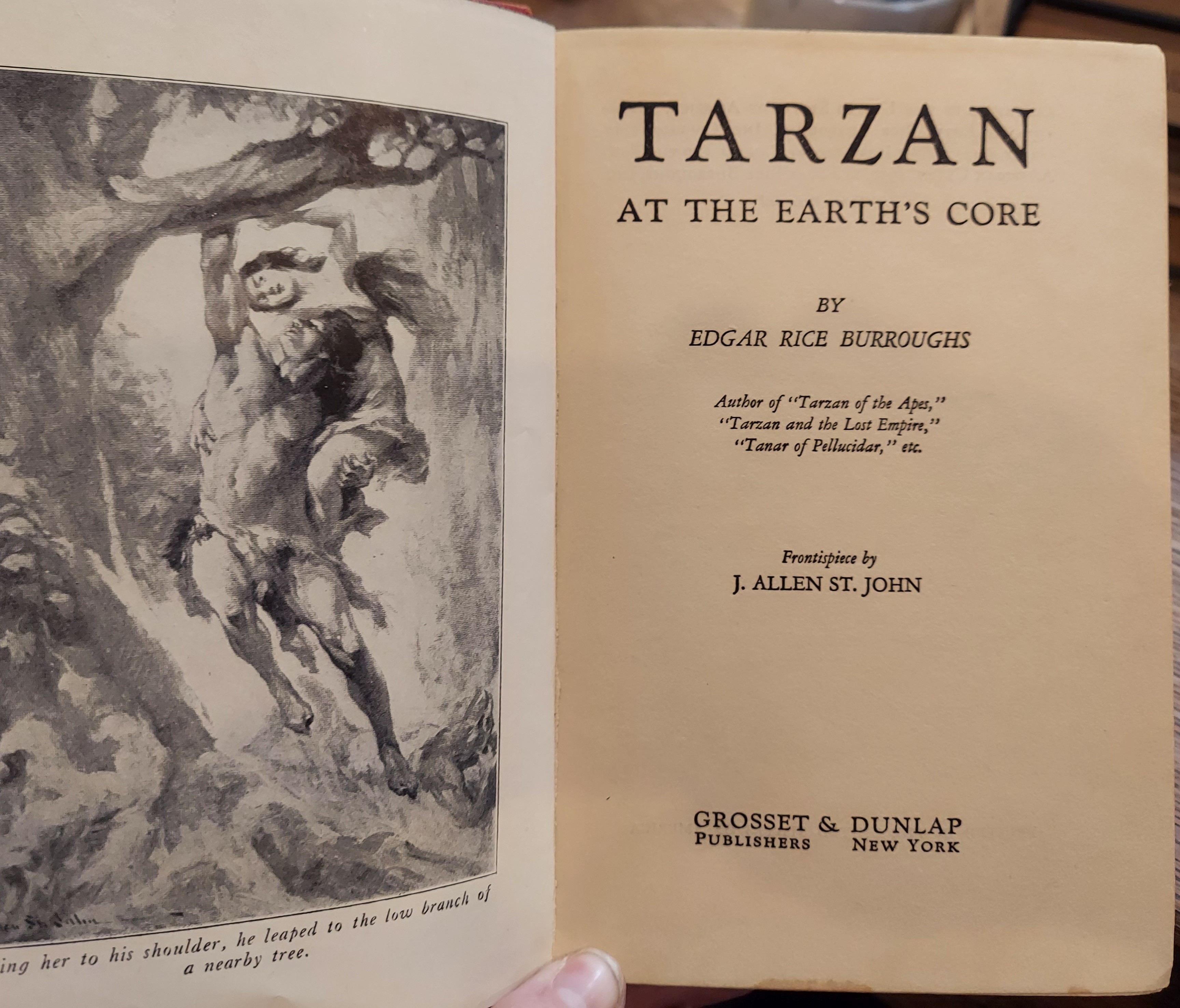 Tarzan at the Earth's Core