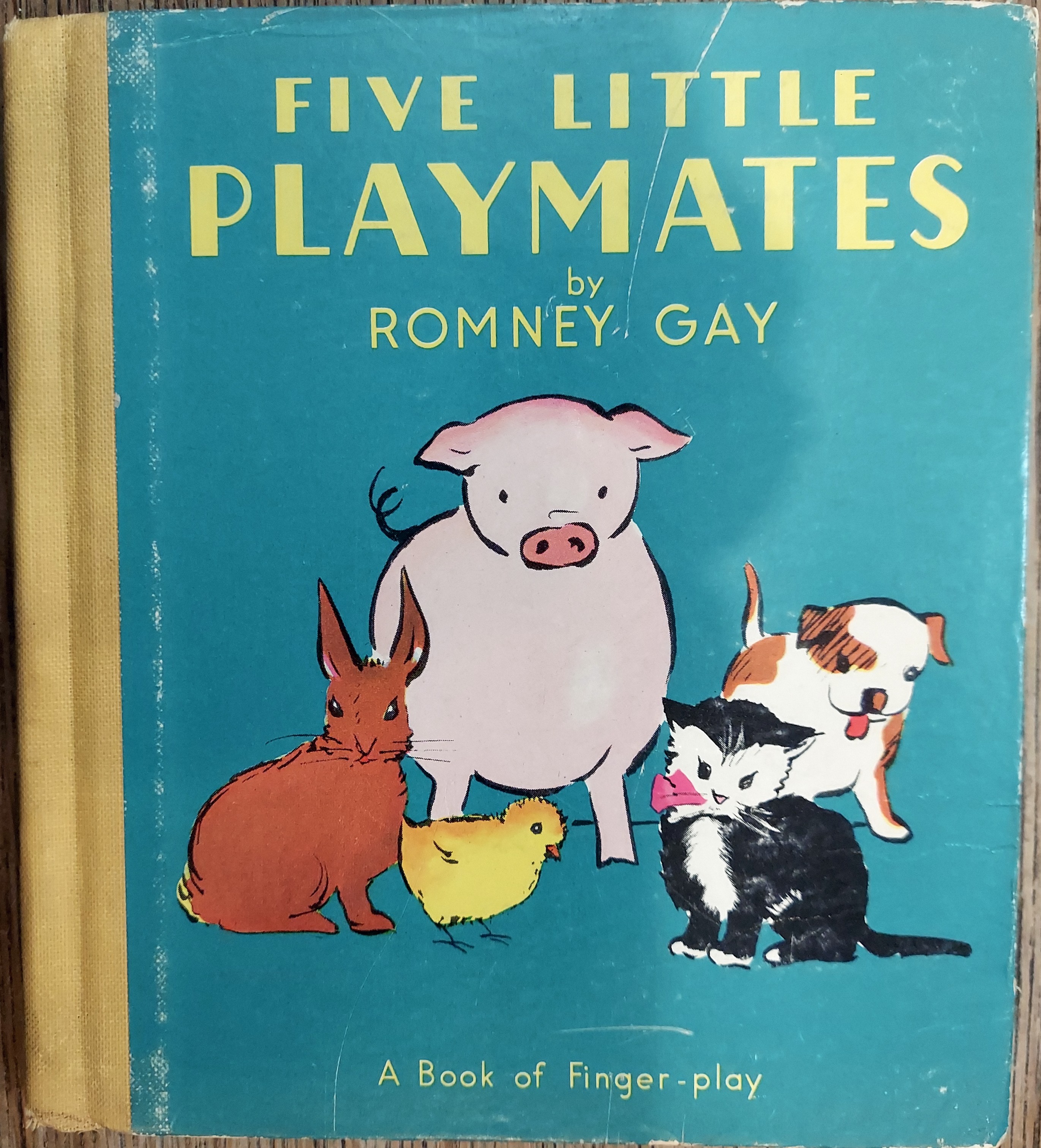 Five Little Playmates : A Book of Finger Plays