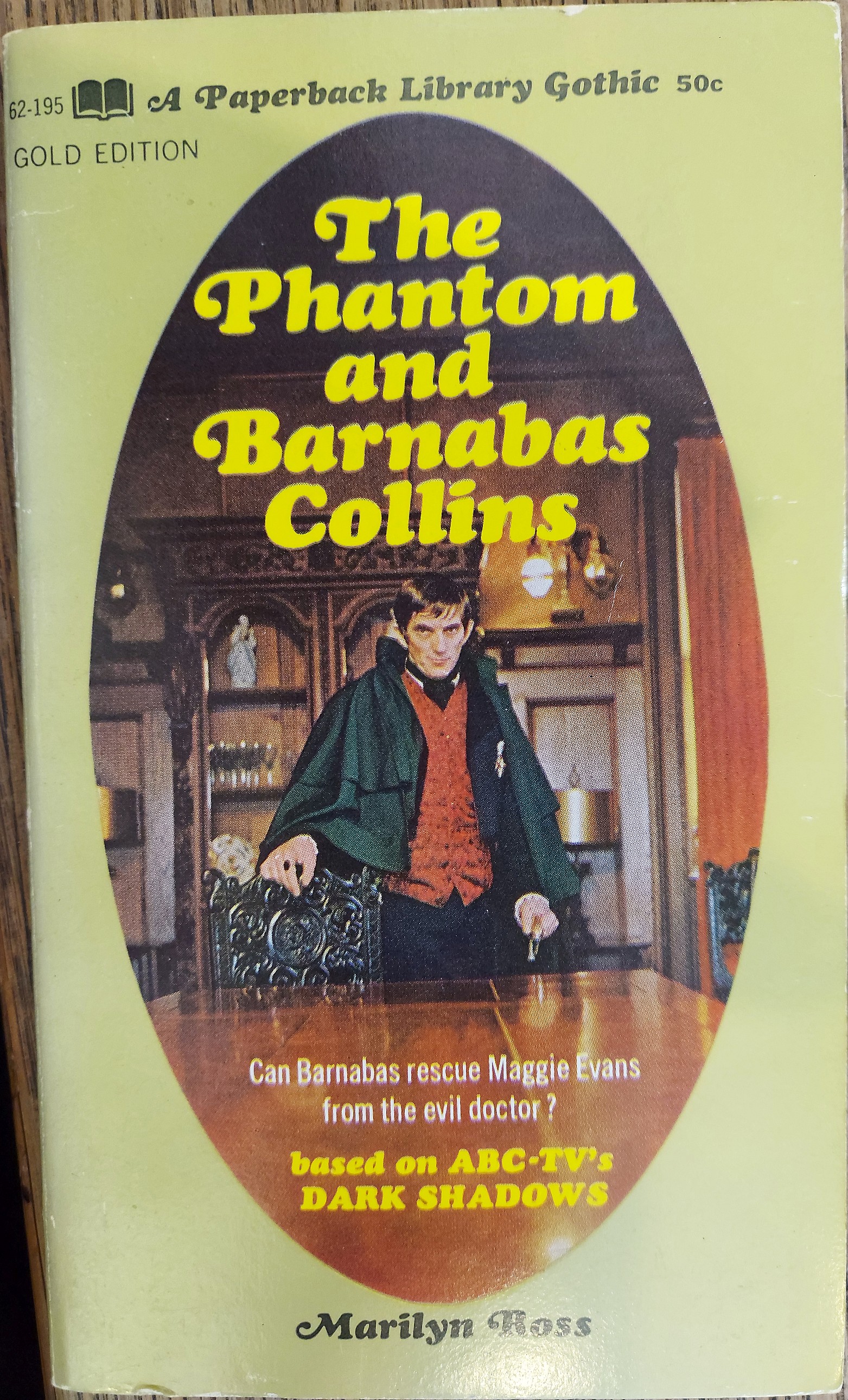 The Phantom and Barnabas Collins (Dark Shadows)