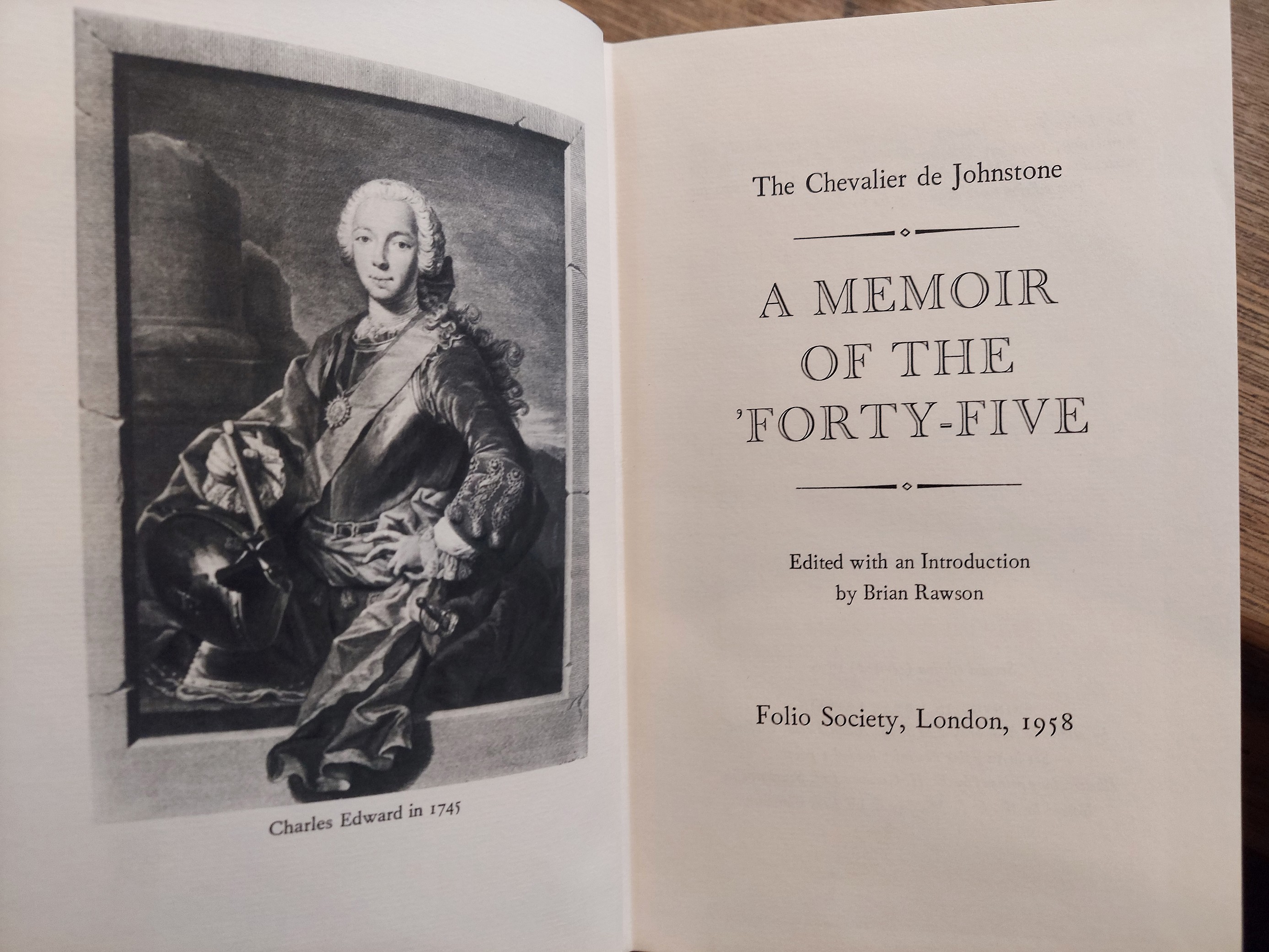 A Memoir of the 'Forty-Five