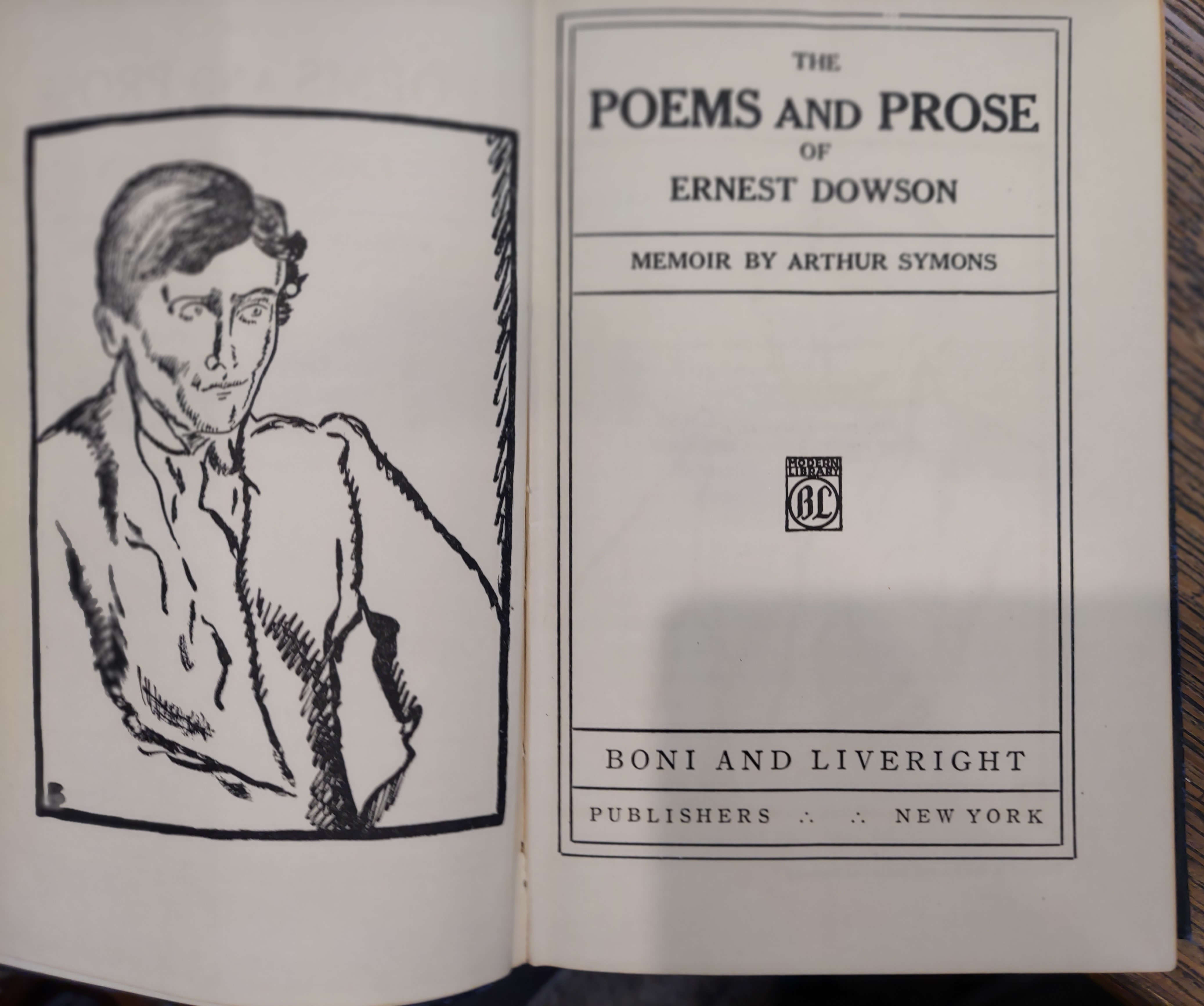The Poems and Prose of Ernest Dowson