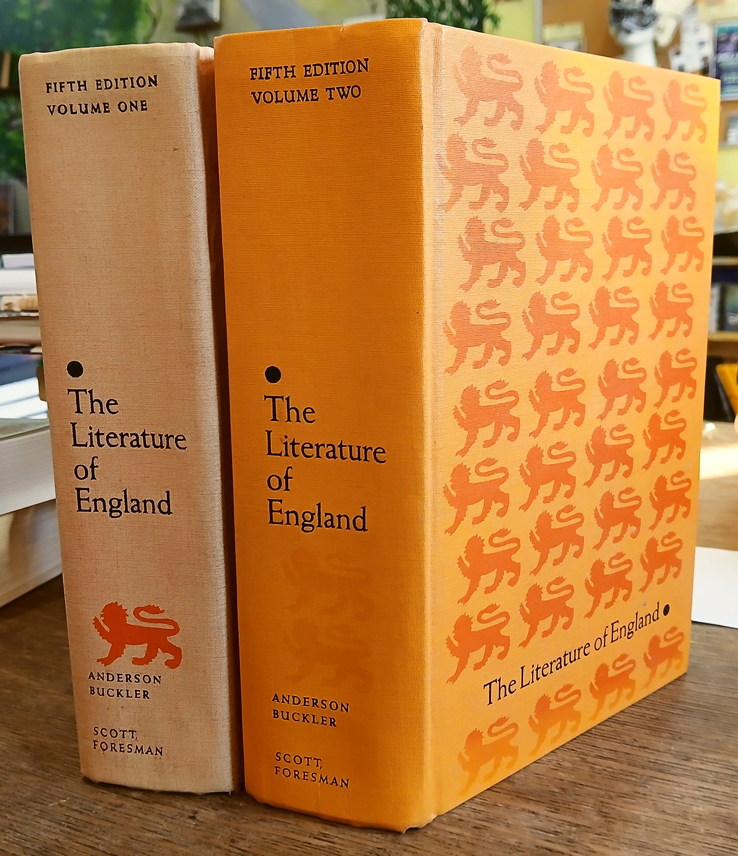 The Literature of England (Fifth Edition) - Two Volume Set