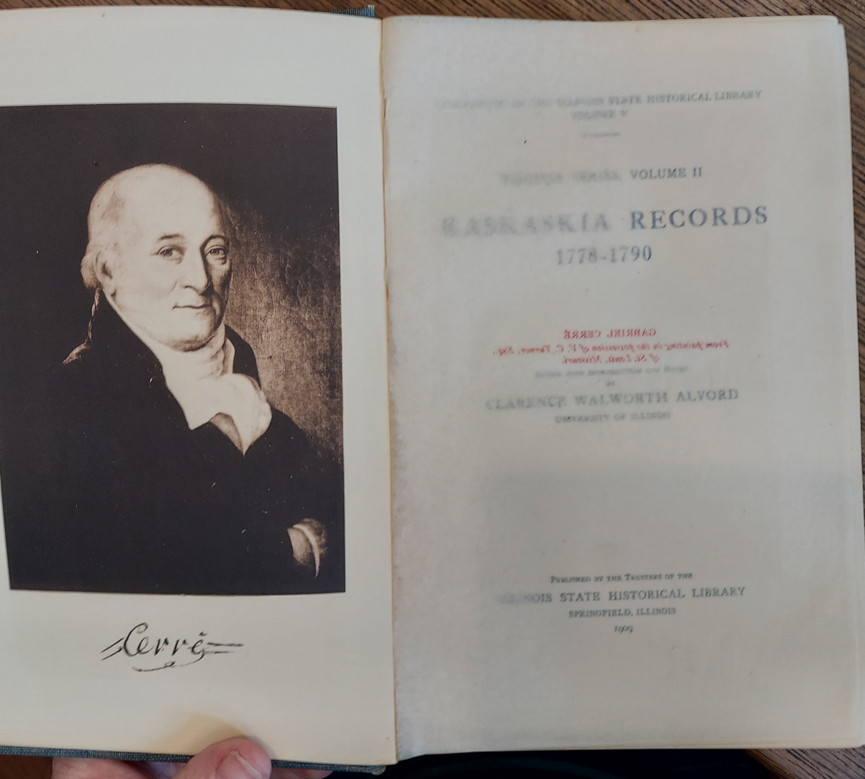 Kaskaskia Records 1778-1790 (Collections of the Illinois State Historical Library Vol V)