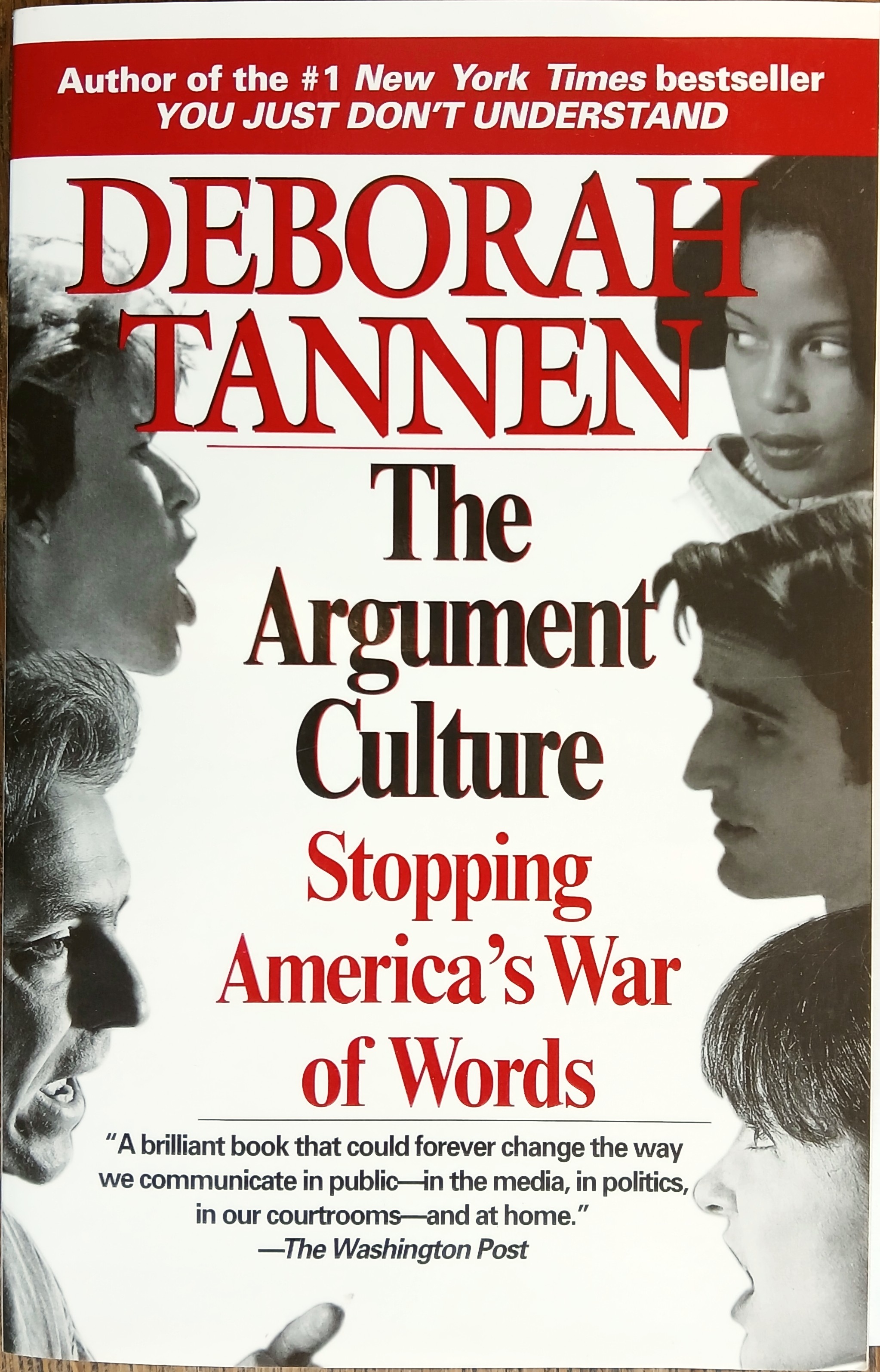 The Argument Culture: Stopping America's War of Words
