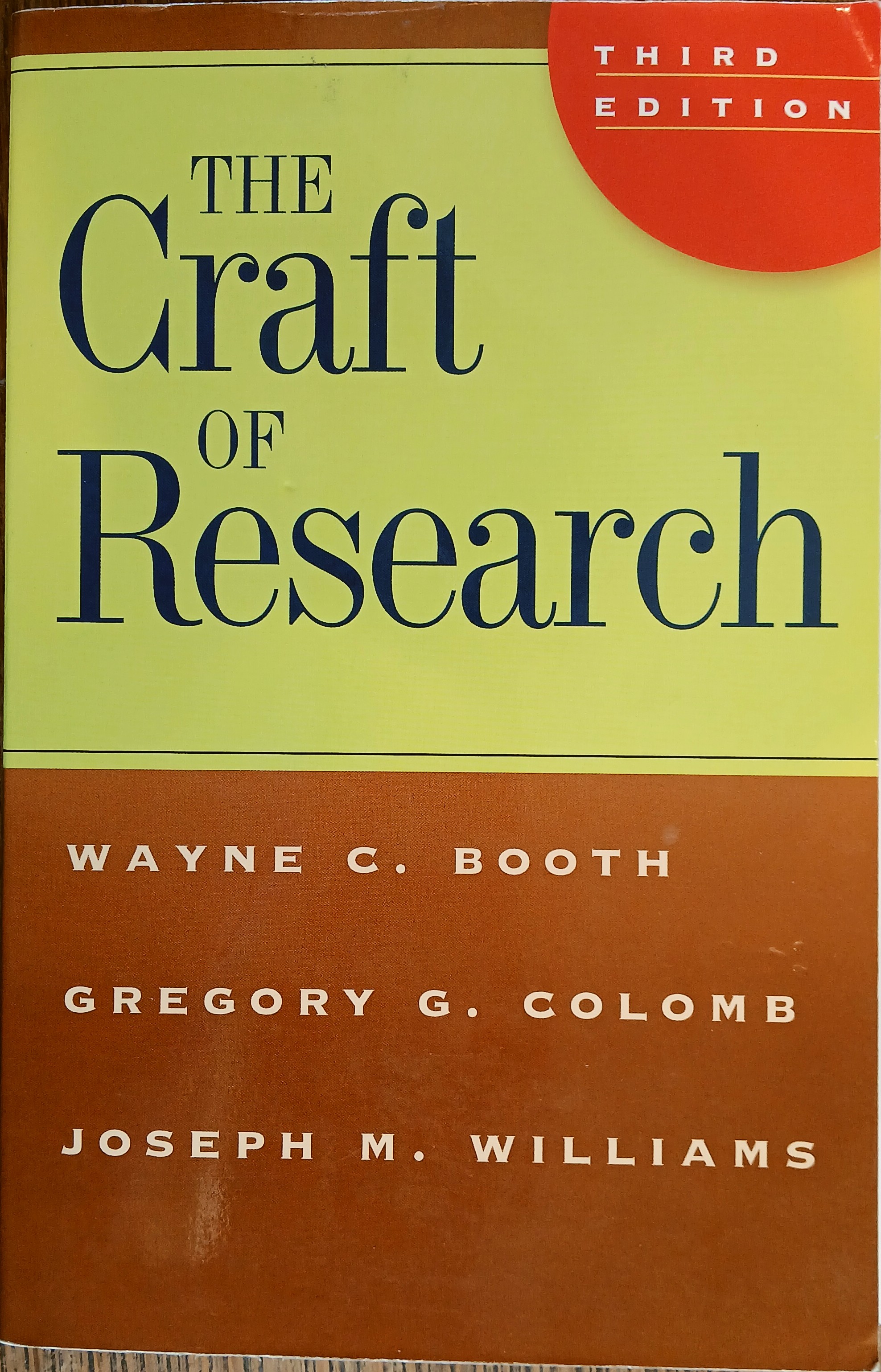 The Craft of Research (Third Edition)