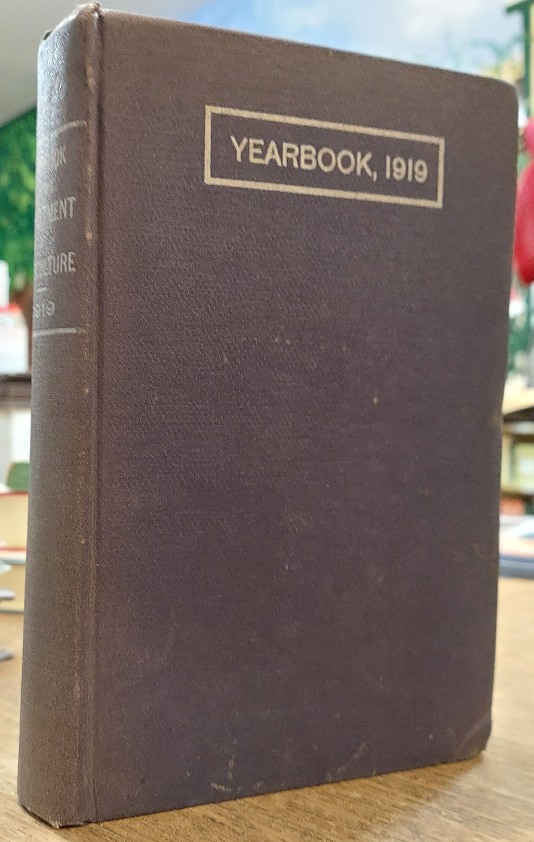 Yearbook of the United States Department of Agriculture 1919