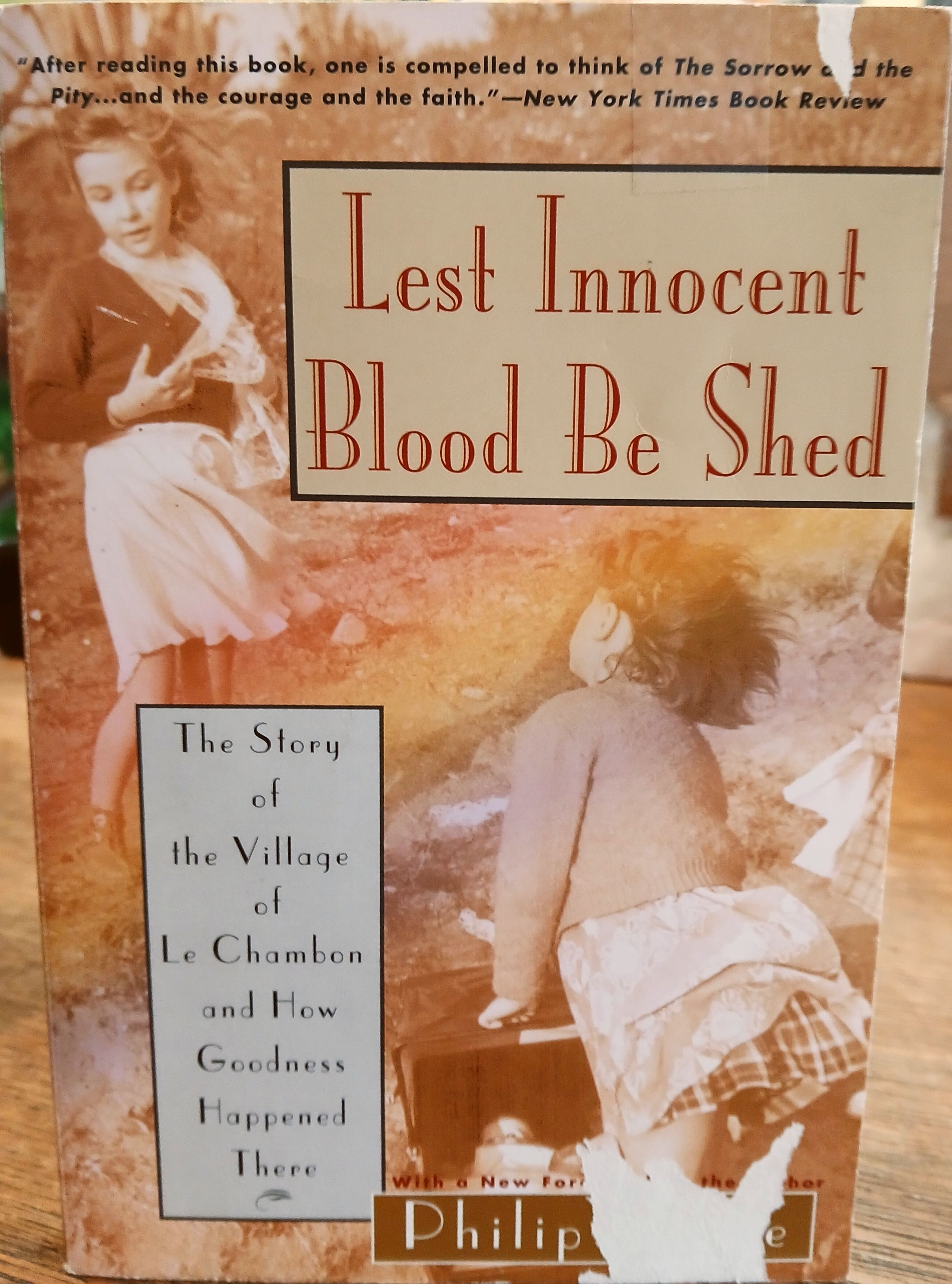 Lest Innocent Blood Be Shed