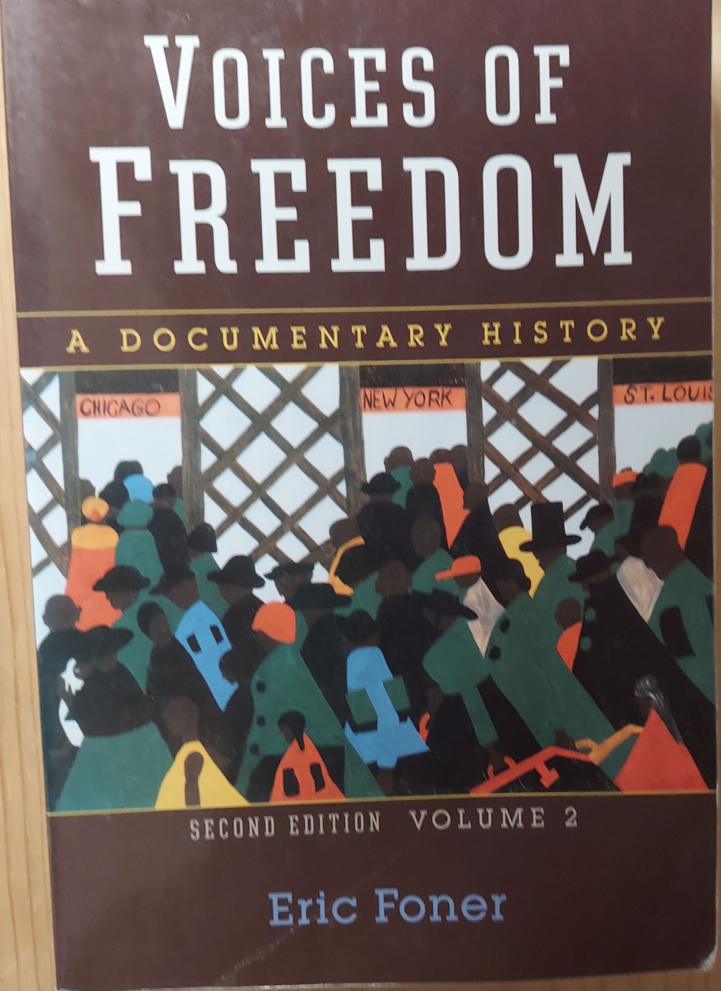 Image for Voices of Freedom: A Documentary History Volume 2 Voices of Freedom: A Documentary History Volume 2