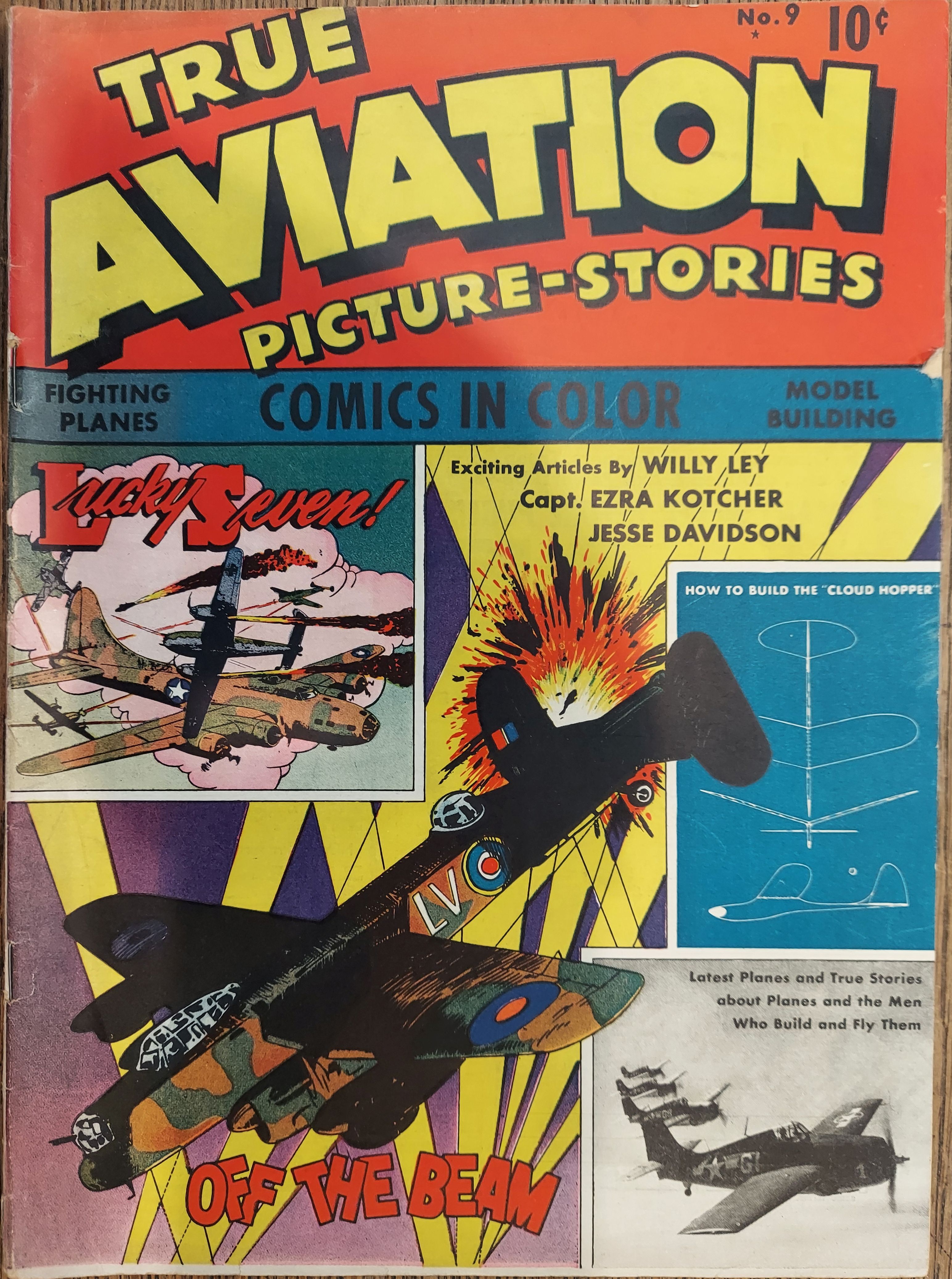 True Aviation Picture Stories #9 Autumn 1944 Issue
