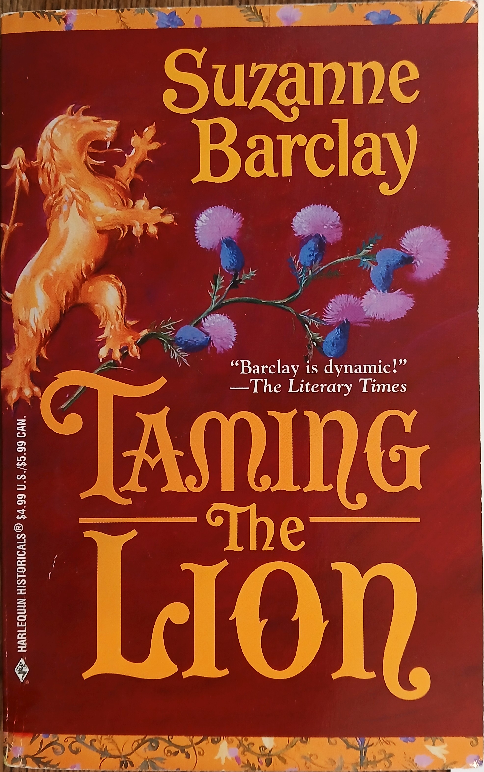 Taming the Lion, an Historical Fiction Novel