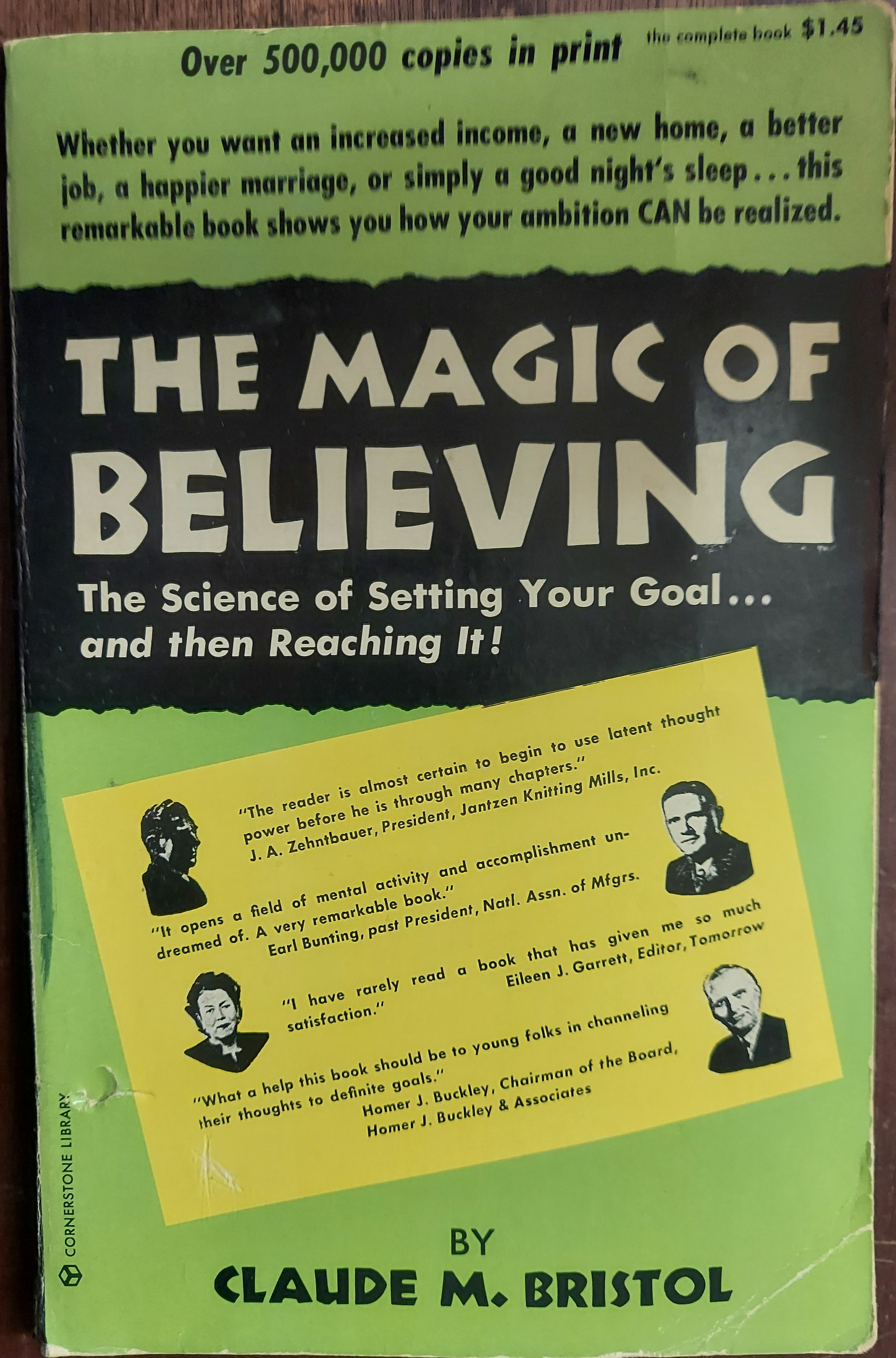 The Magic of Believing The Science of Setting Your Goal . and the Reaching It!