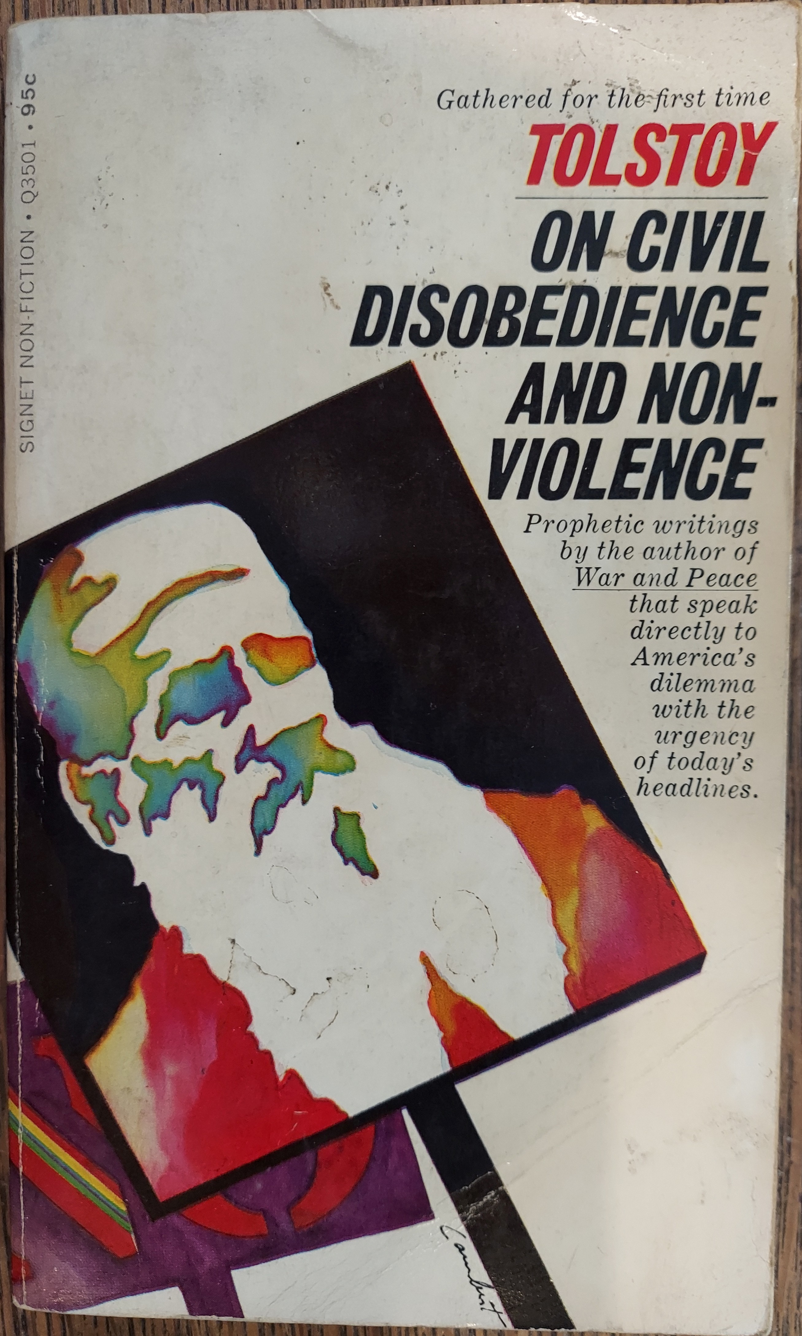 Image for Tolstoy's Writings on Civil Disobedience and Non-Violence Tolstoy's Writings on Civil Disobedience and Non-Violence