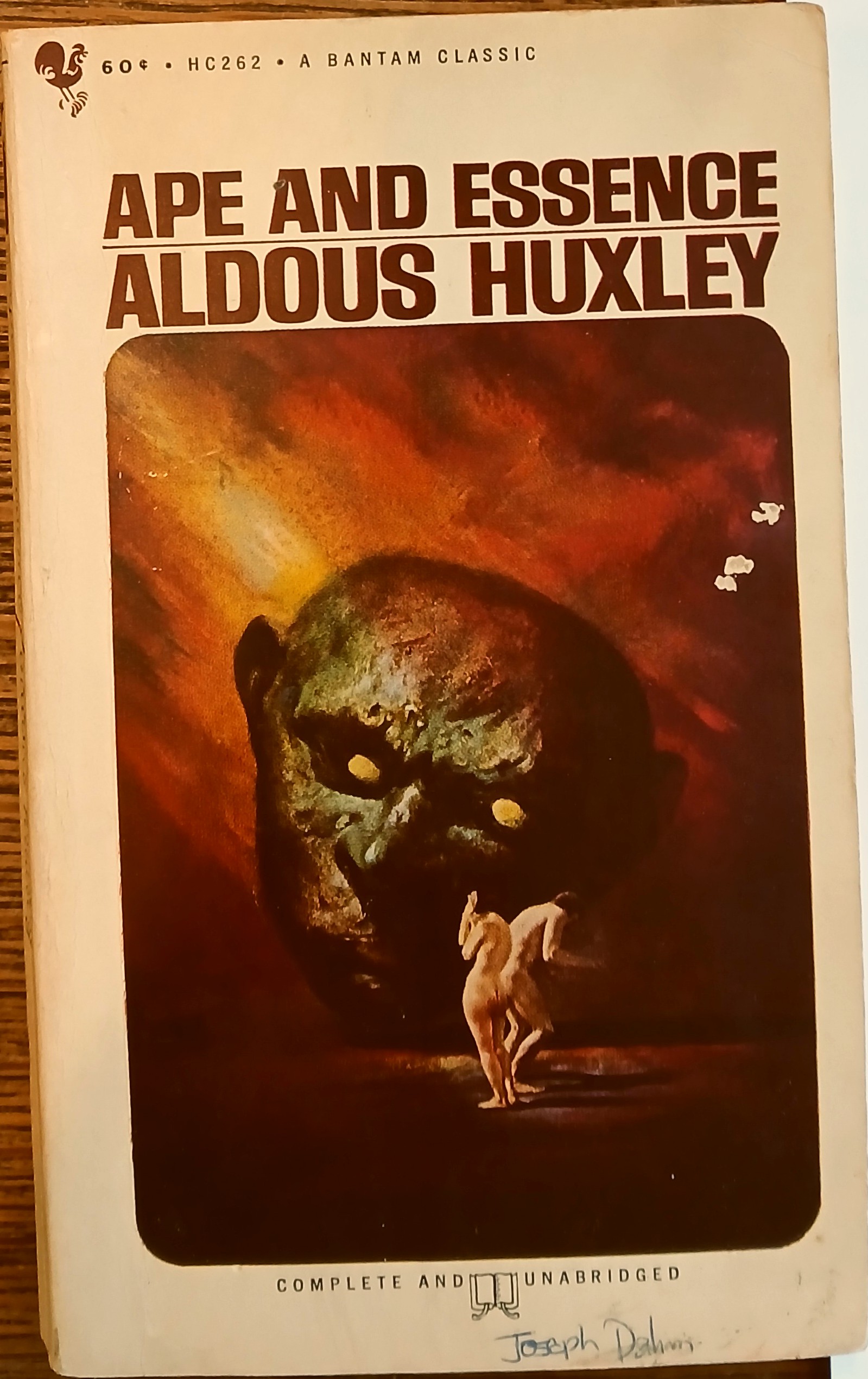 Image for Ape and Essence Ape and Essence