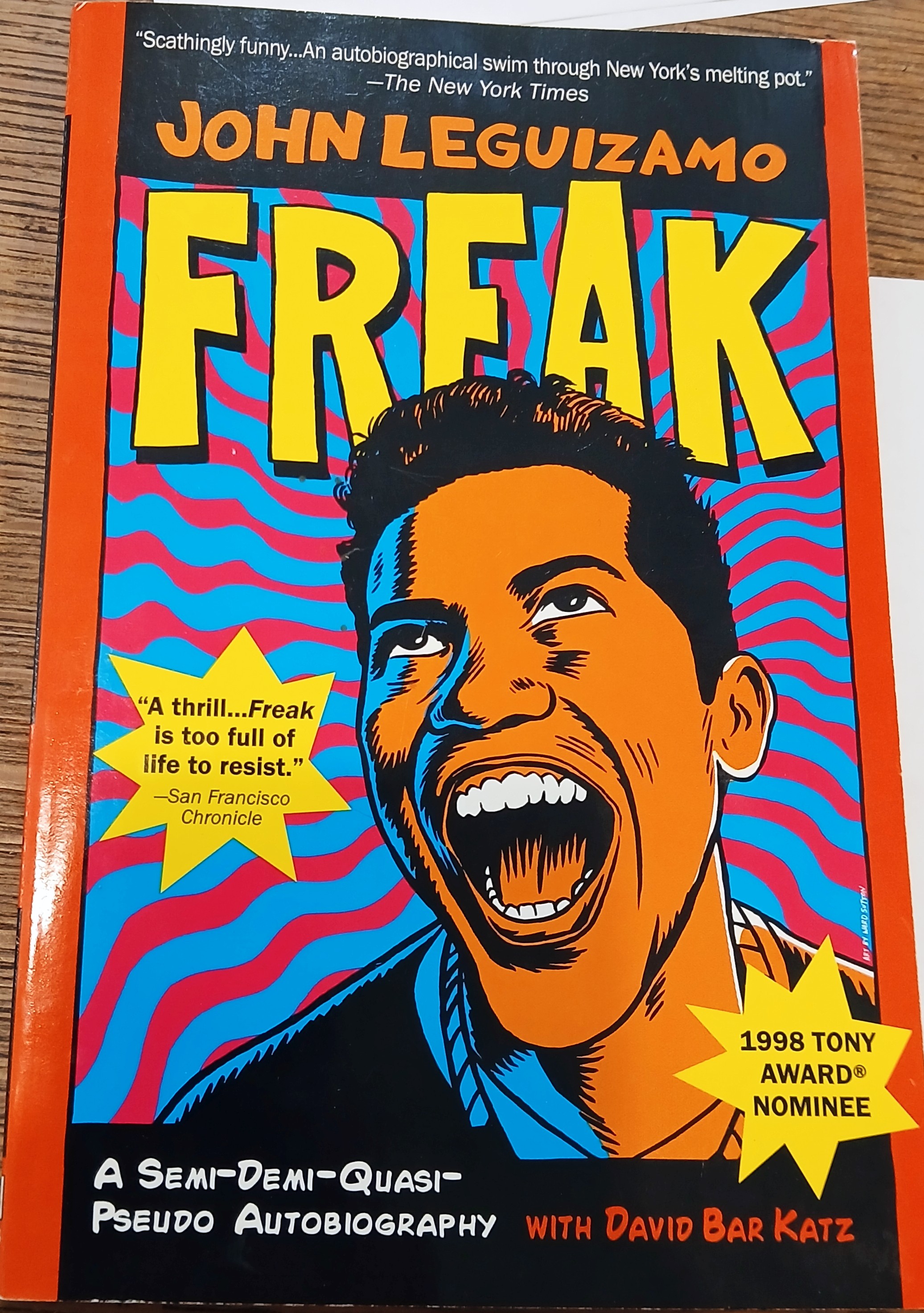 Freak: a semi-demi-quasi-pseudo Autobiography
