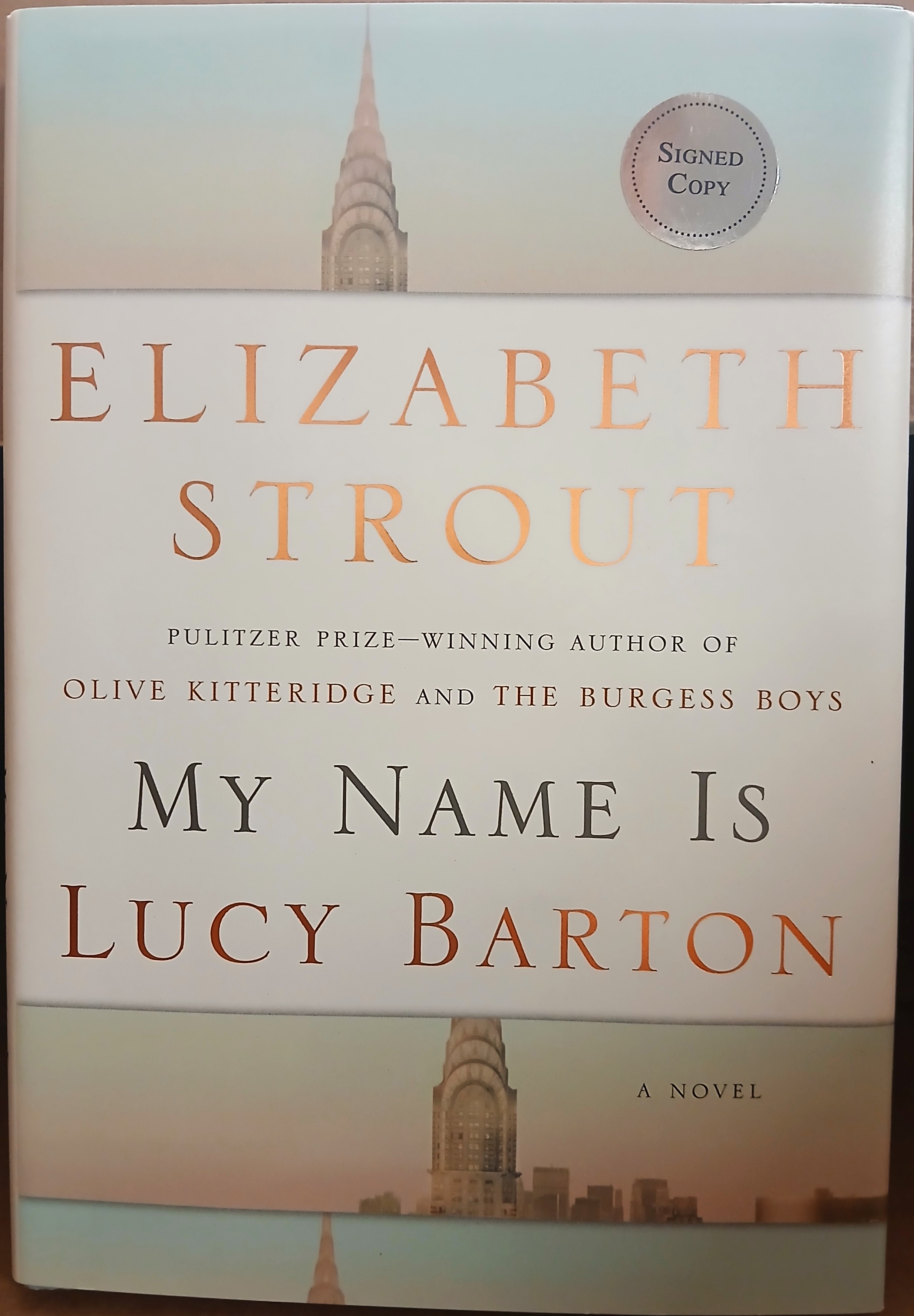 My Name is Lucy Barton - Signed