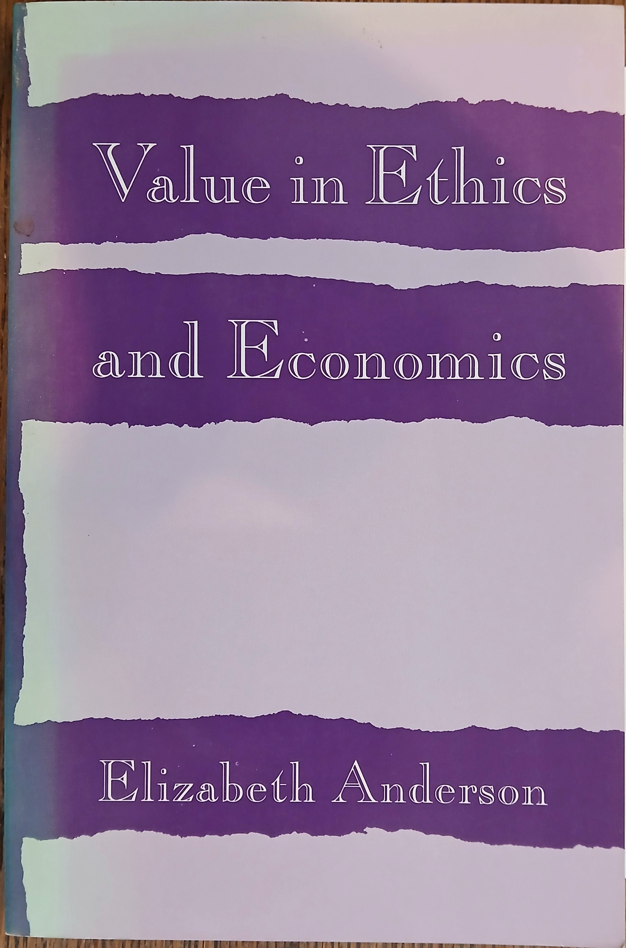Image for Value in Ethics and Economics Value in Ethics and Economics