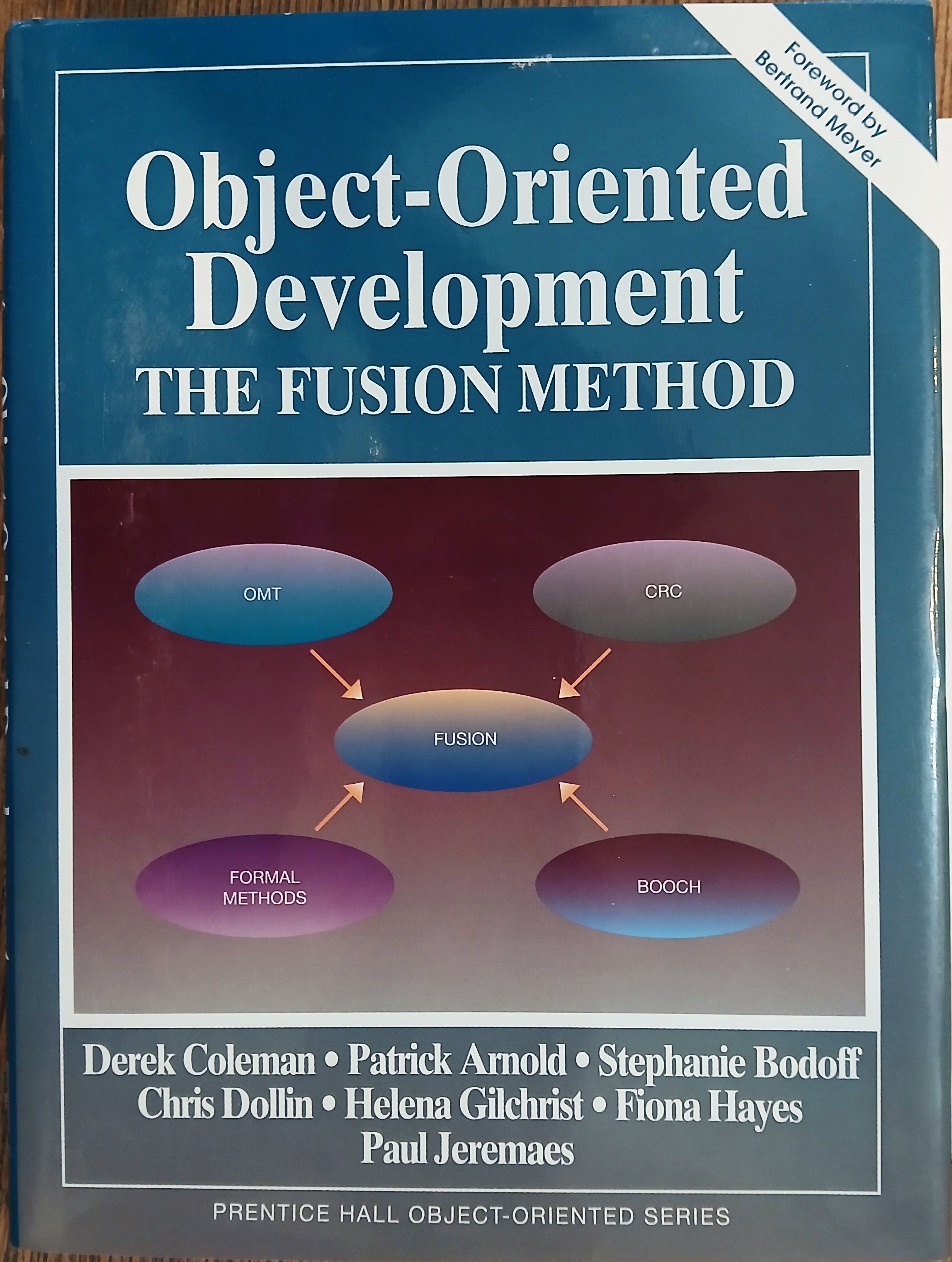 Object-Oriented Development: The Fusion Method (Prentice Hall Object Oriented Series)