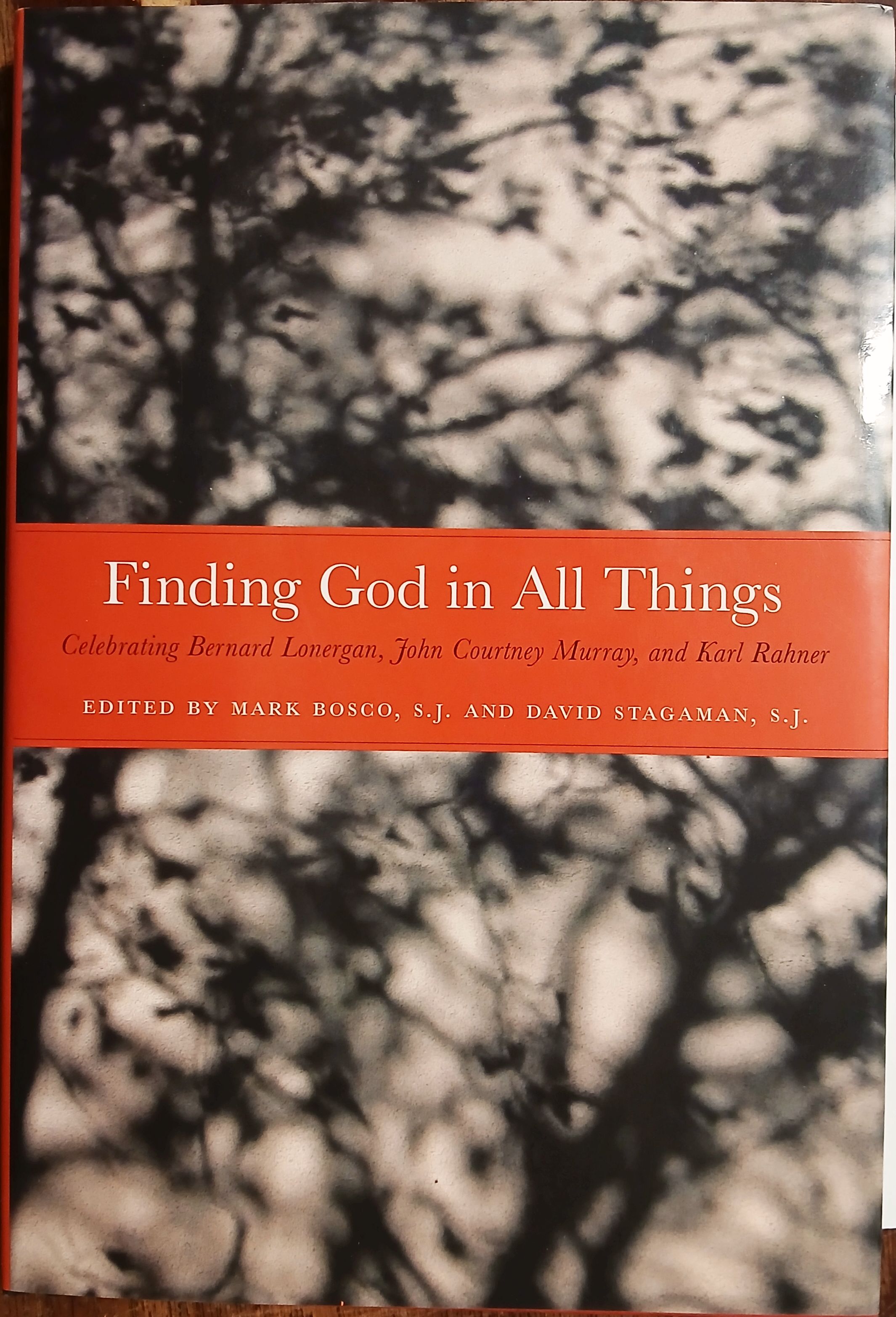 Finding God in All Things: Celebrating Bernard Lonergan, Jouhn Courtney Murray, and Karl Rahner