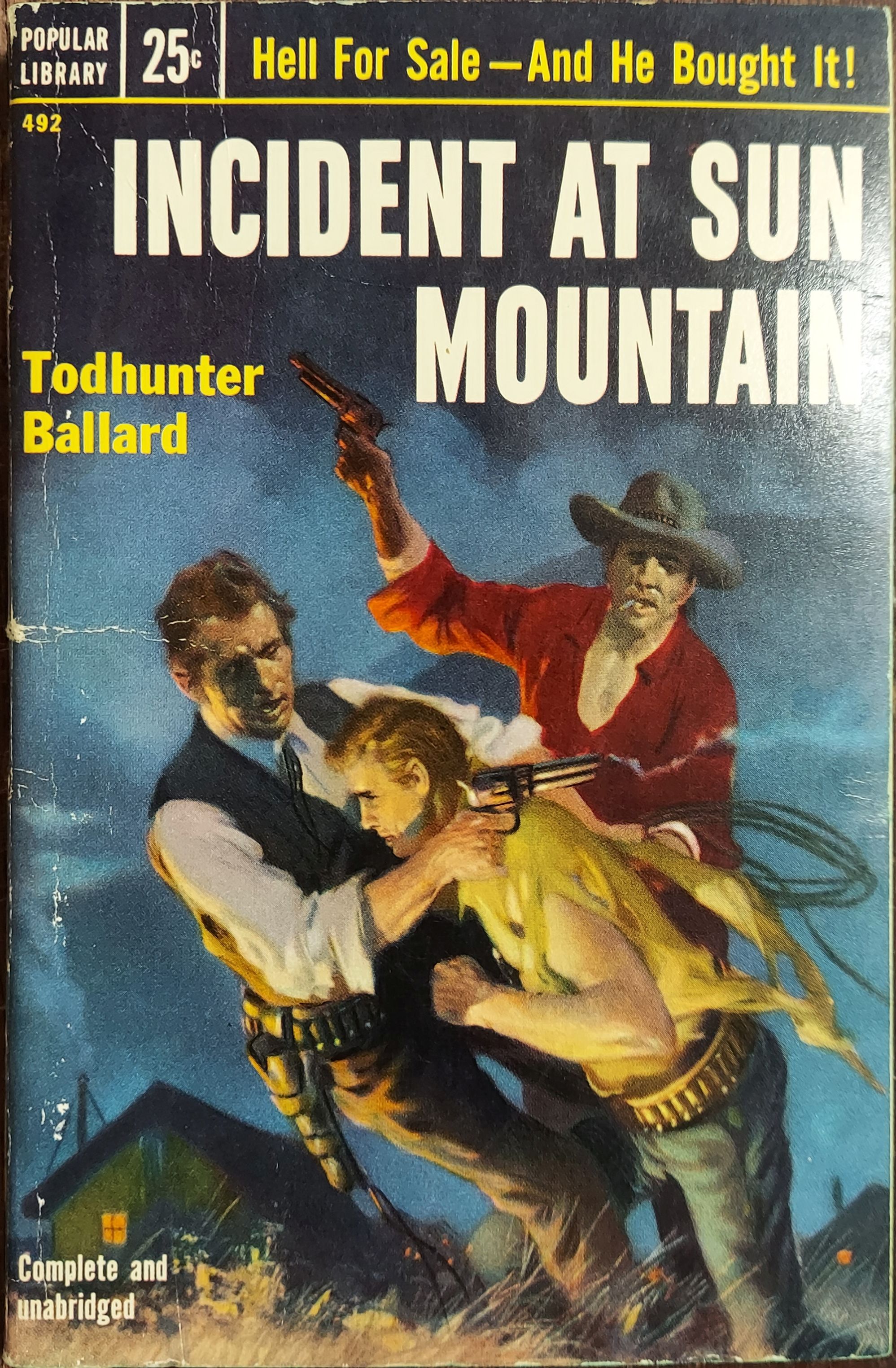 Incident at Sun Mountain [Popular Library #492]