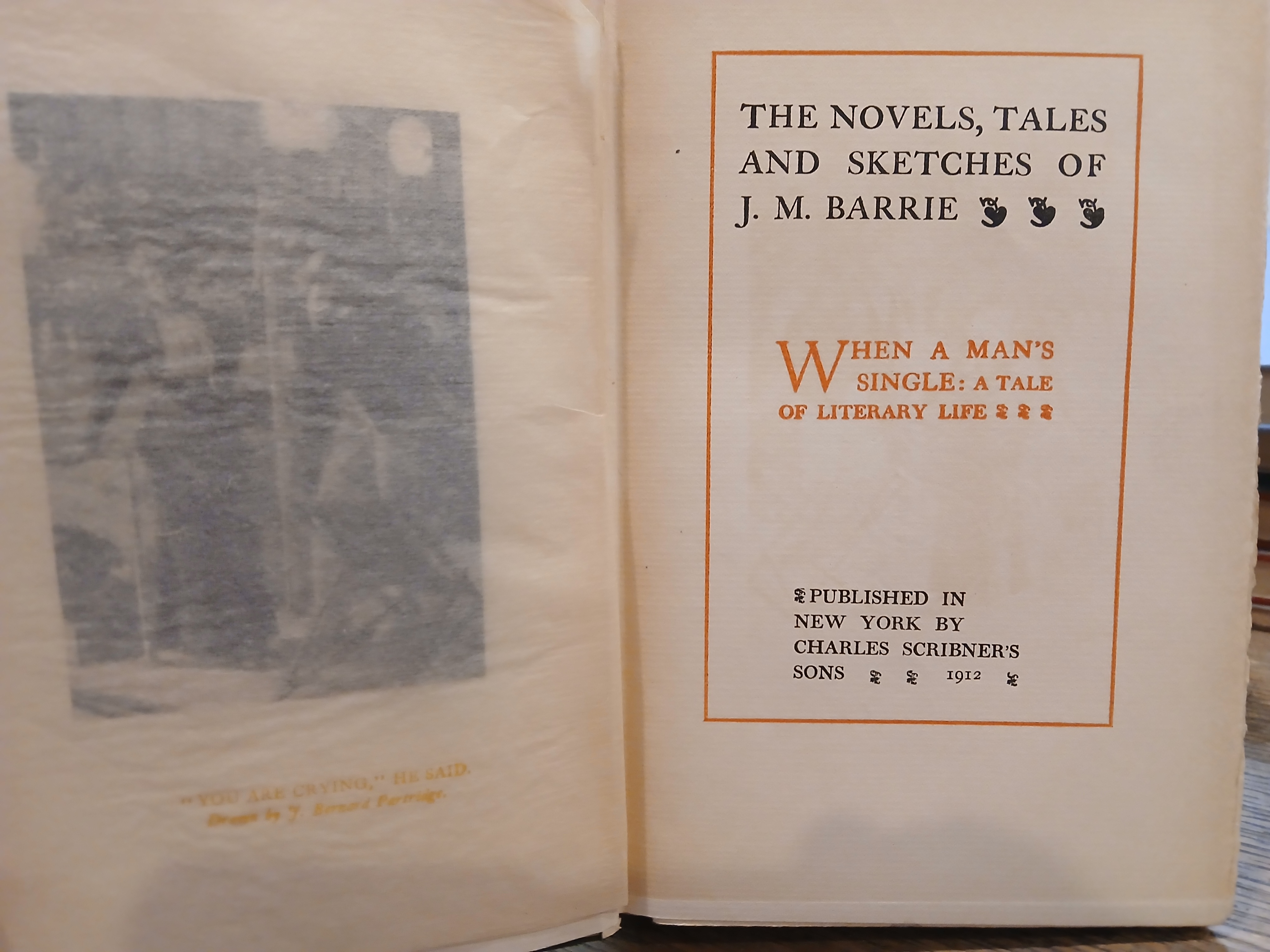 When a Man's Single: A Tale of Literary Life