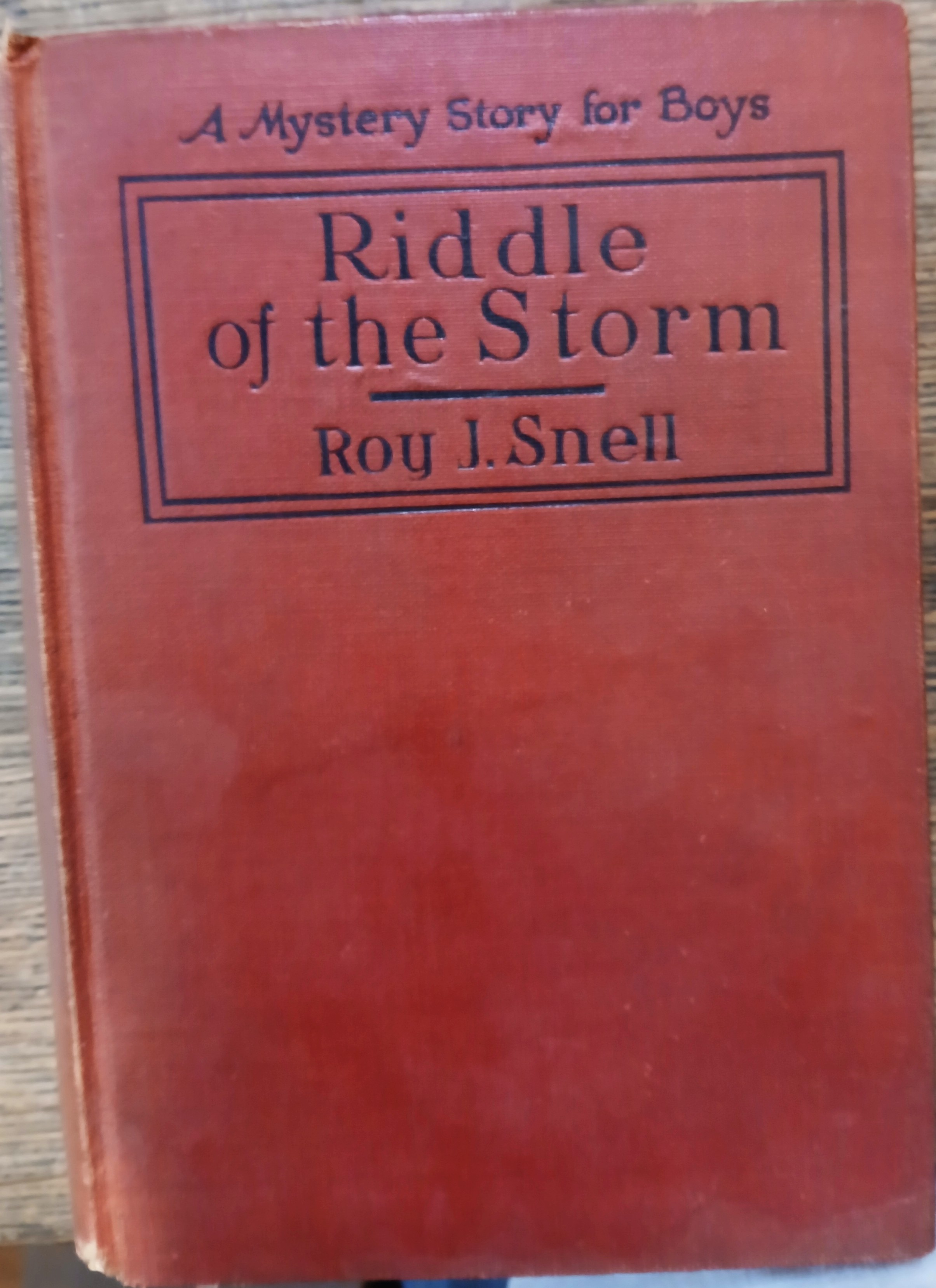 Image for Riddle of the Storm (A Mystery Story for Boys) Riddle of the Storm (A Mystery Story for Boys)
