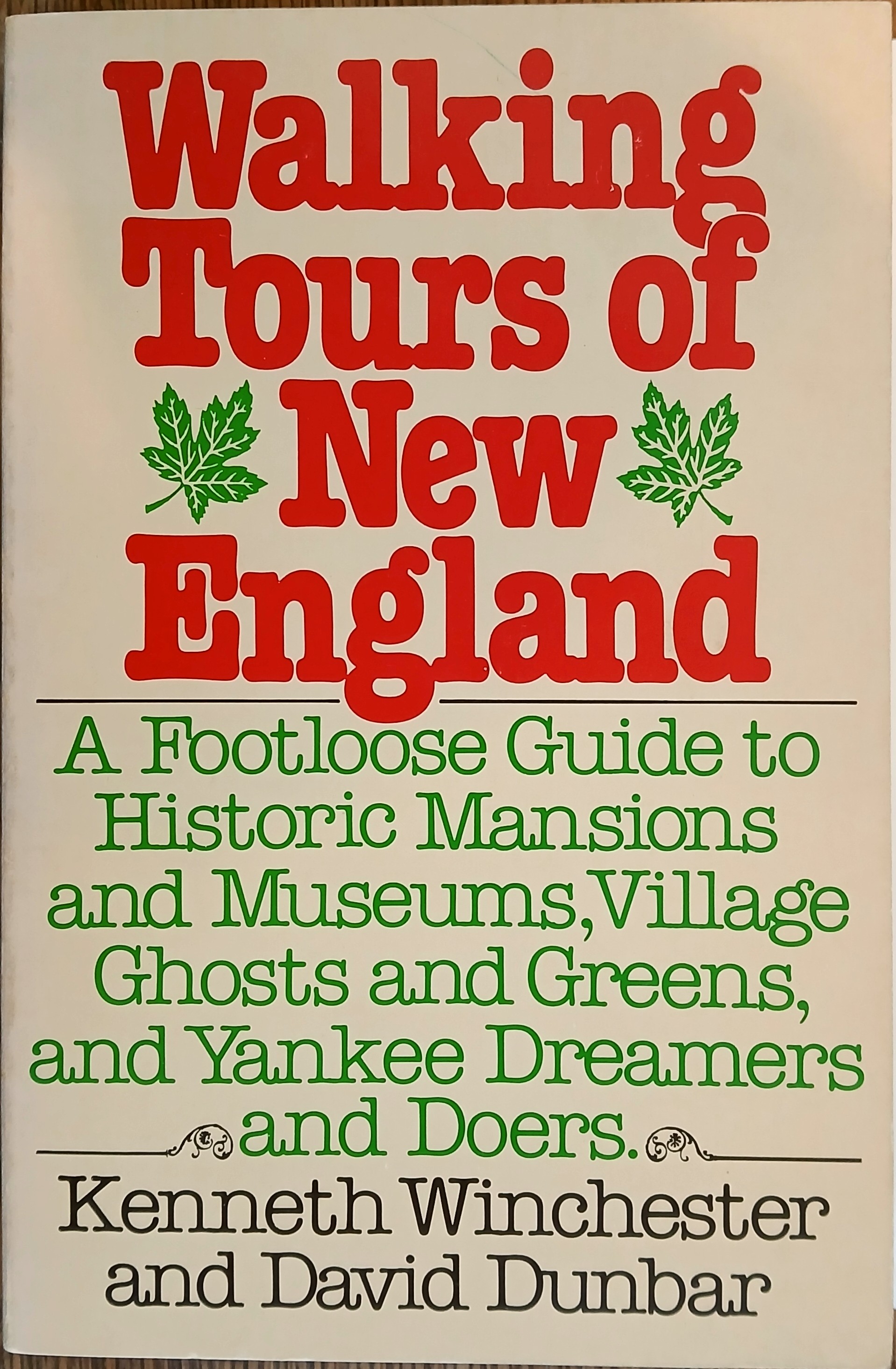 Walking Tours of New England