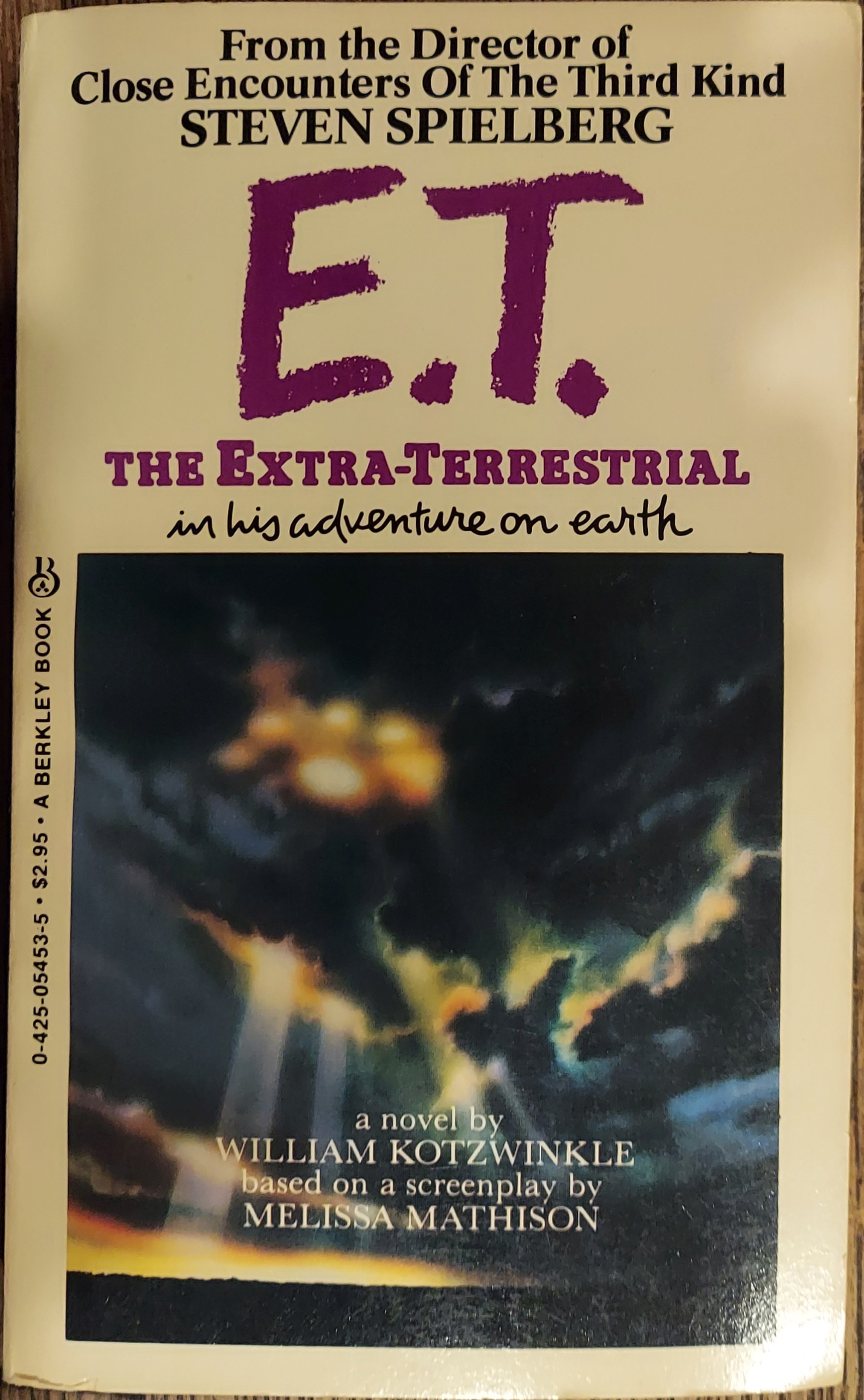 E.T. The Extra-Terrestrial in His Adventure on Earth