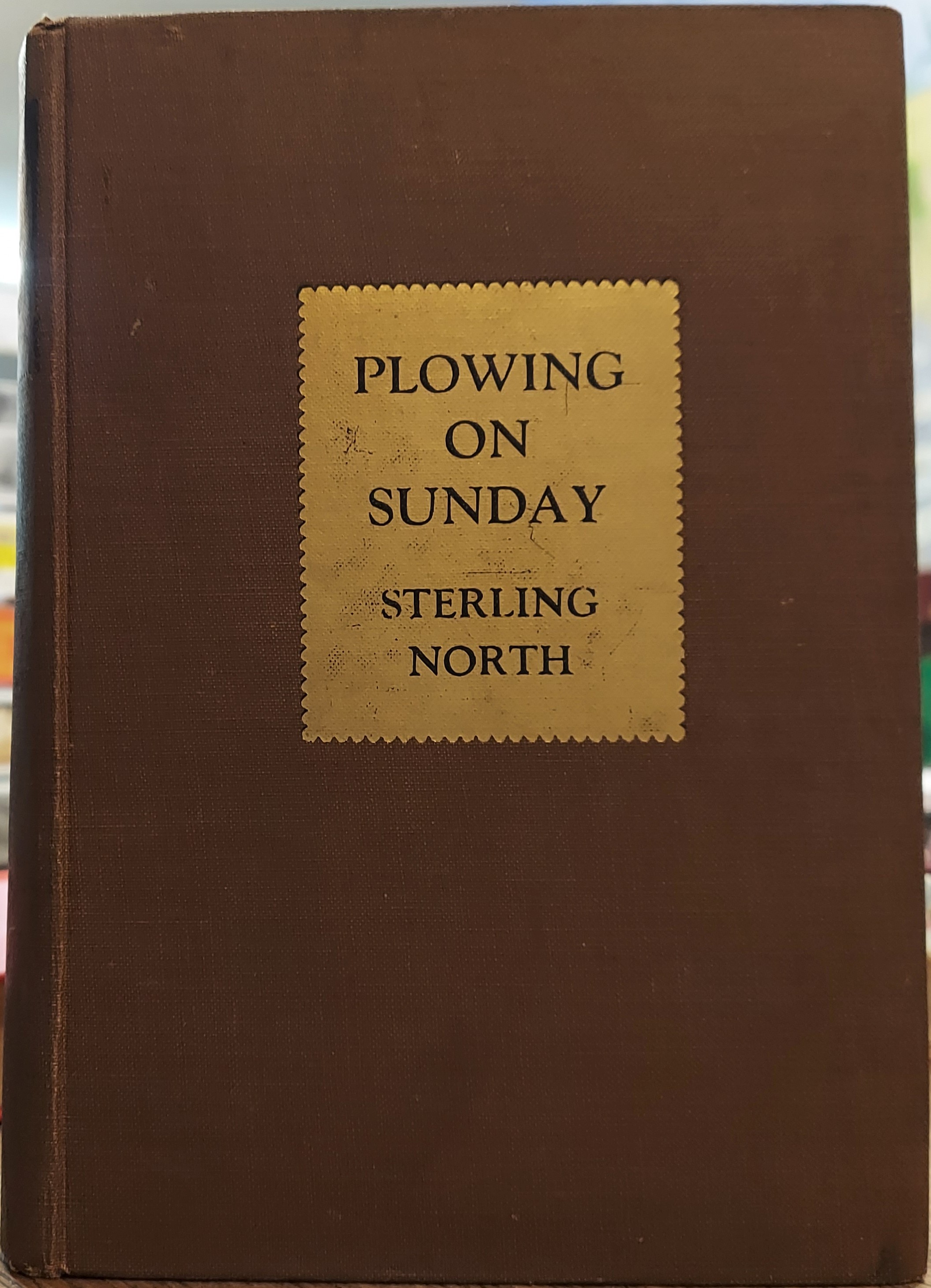 Plowing on Sunday